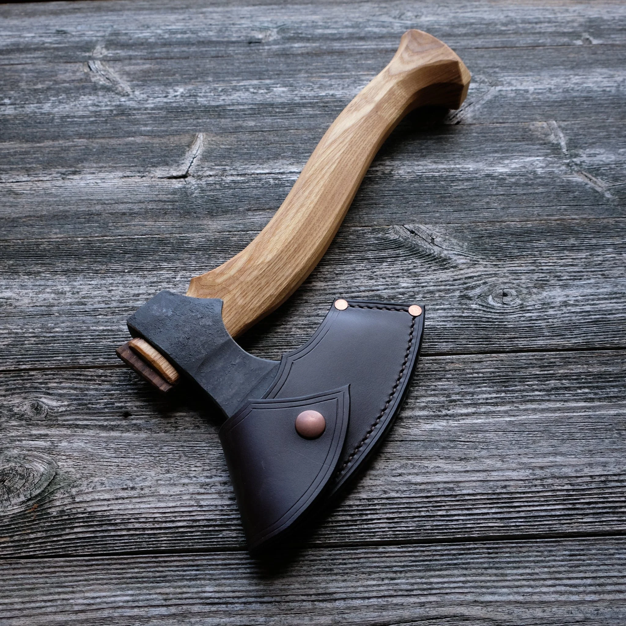 Axe Hafting and Sheath Making - Peter Kovacs