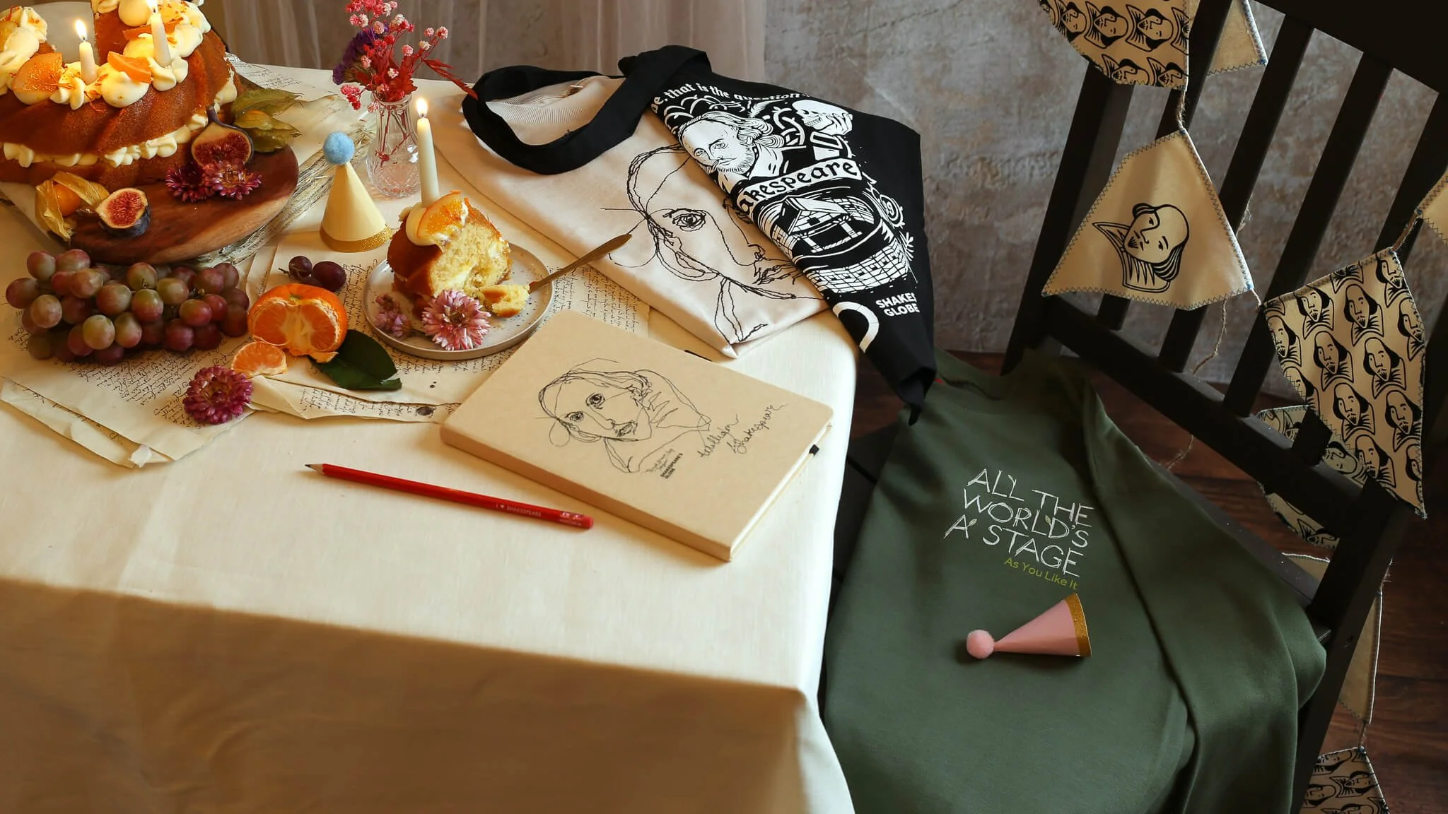 Shakespeare's Globe Product Photography by Roxanne for Shakespeare's Birthday