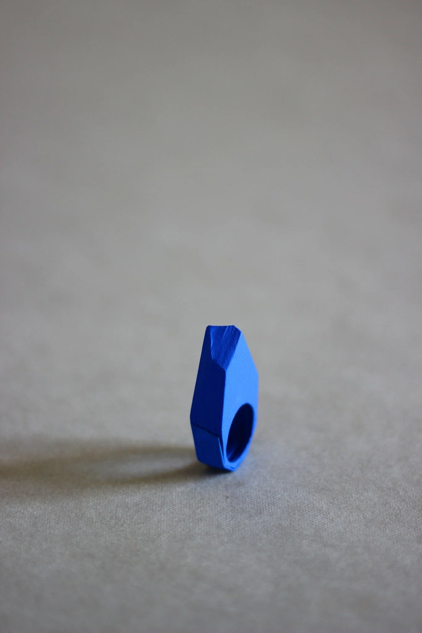 KRISTL Ring - Geometric Wearable Art (Handmade Paper Sculpture)