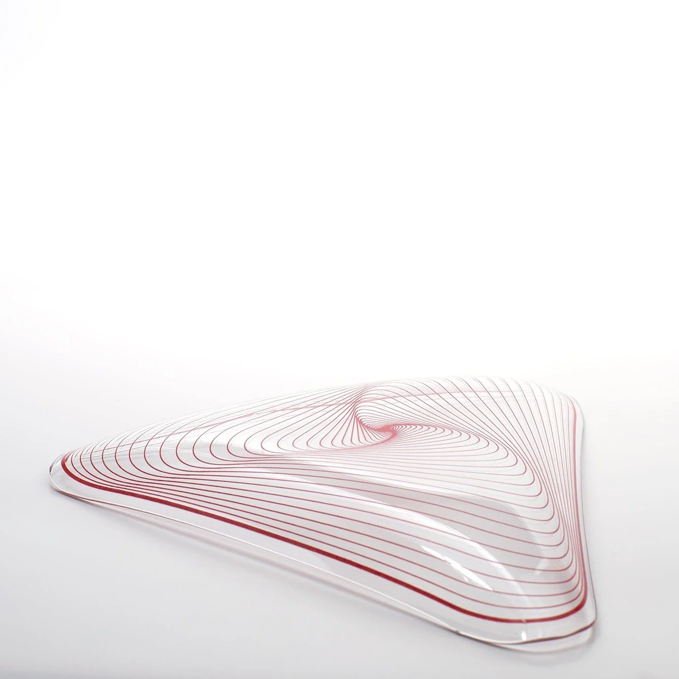 Graphic Glass Plates - Set of 2 (グラフィック ガラス プレート 2枚セット)
