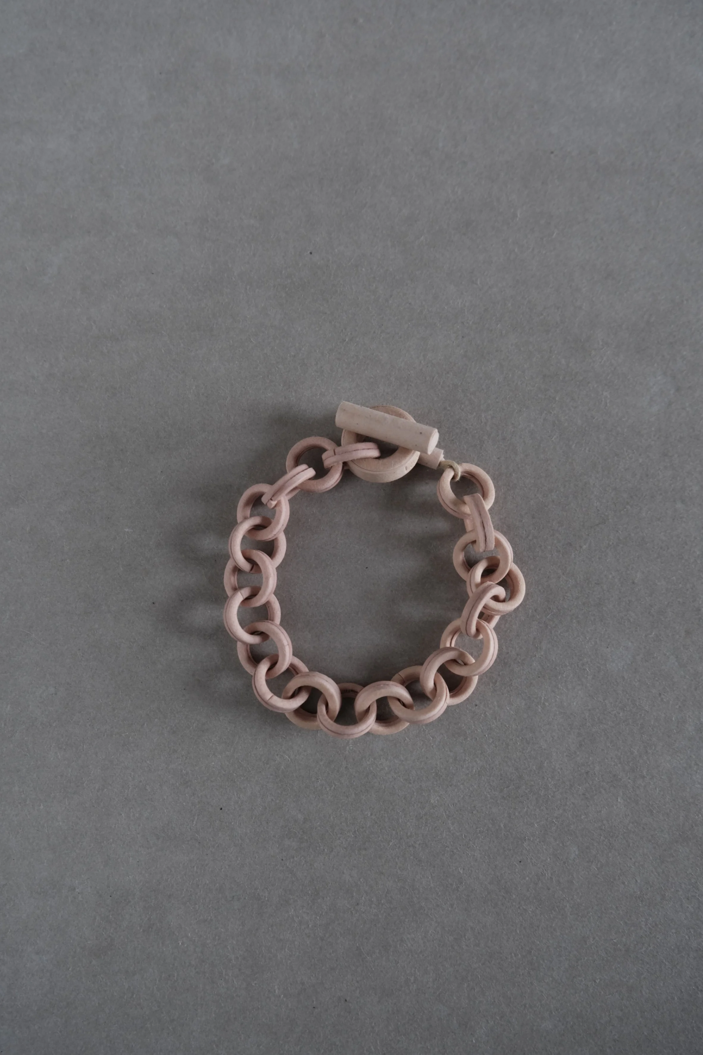SEKT Bracelet - Linked Ring Wearable Art (Nude)