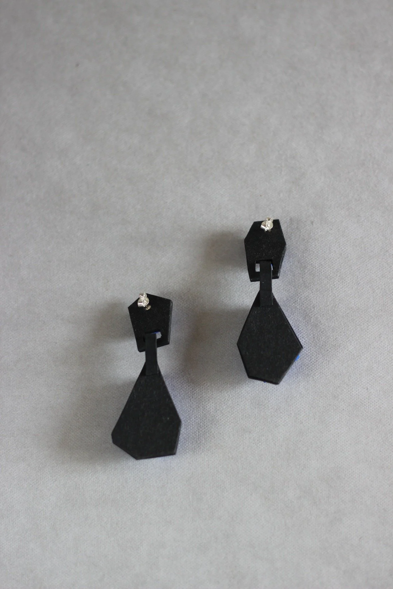 KRISTL Drop Earrings - Geometric Wearable Art (Pair)