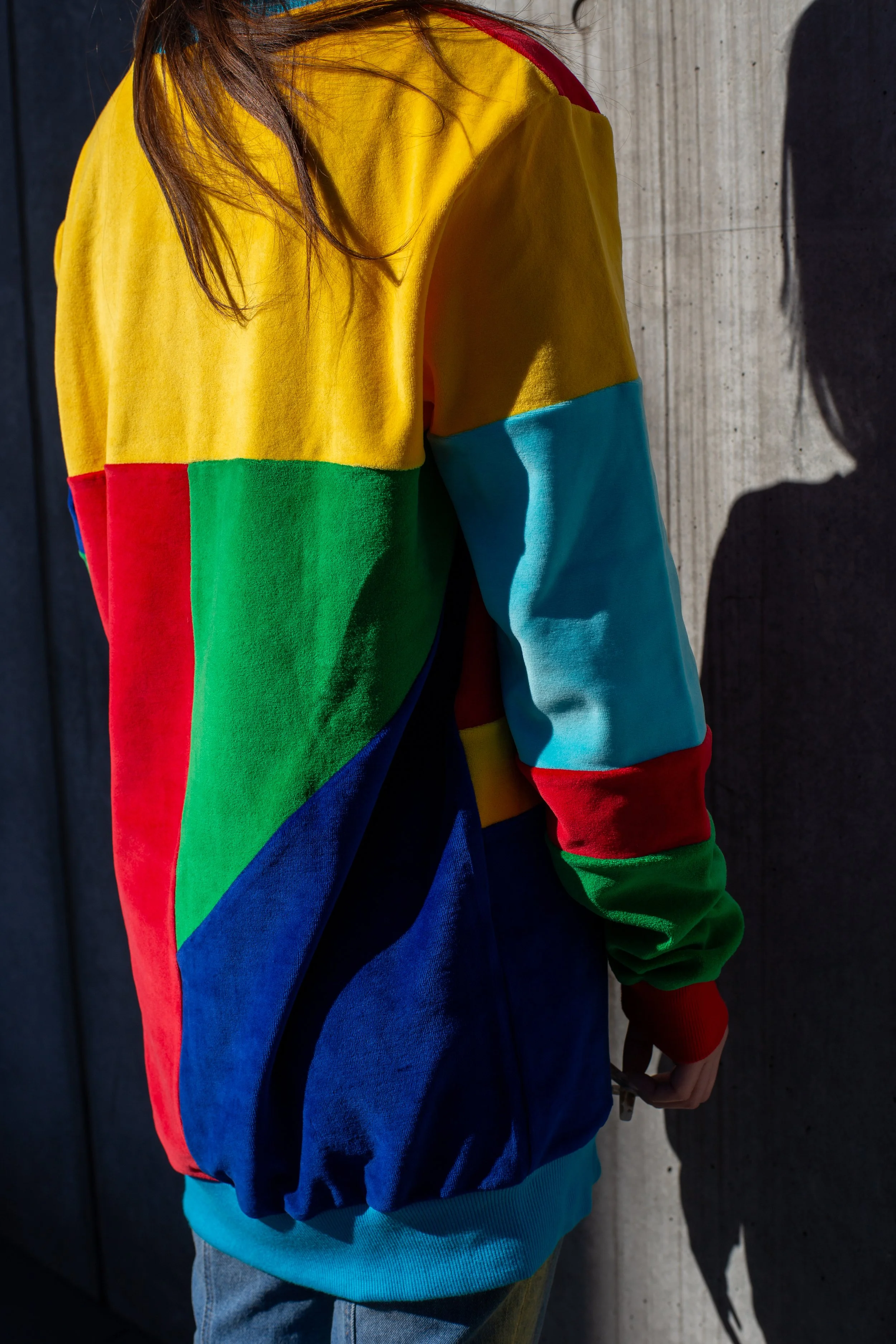 TAROT - Designers Patchwork Sweater (デザイナーズ パッチワーク セーター)