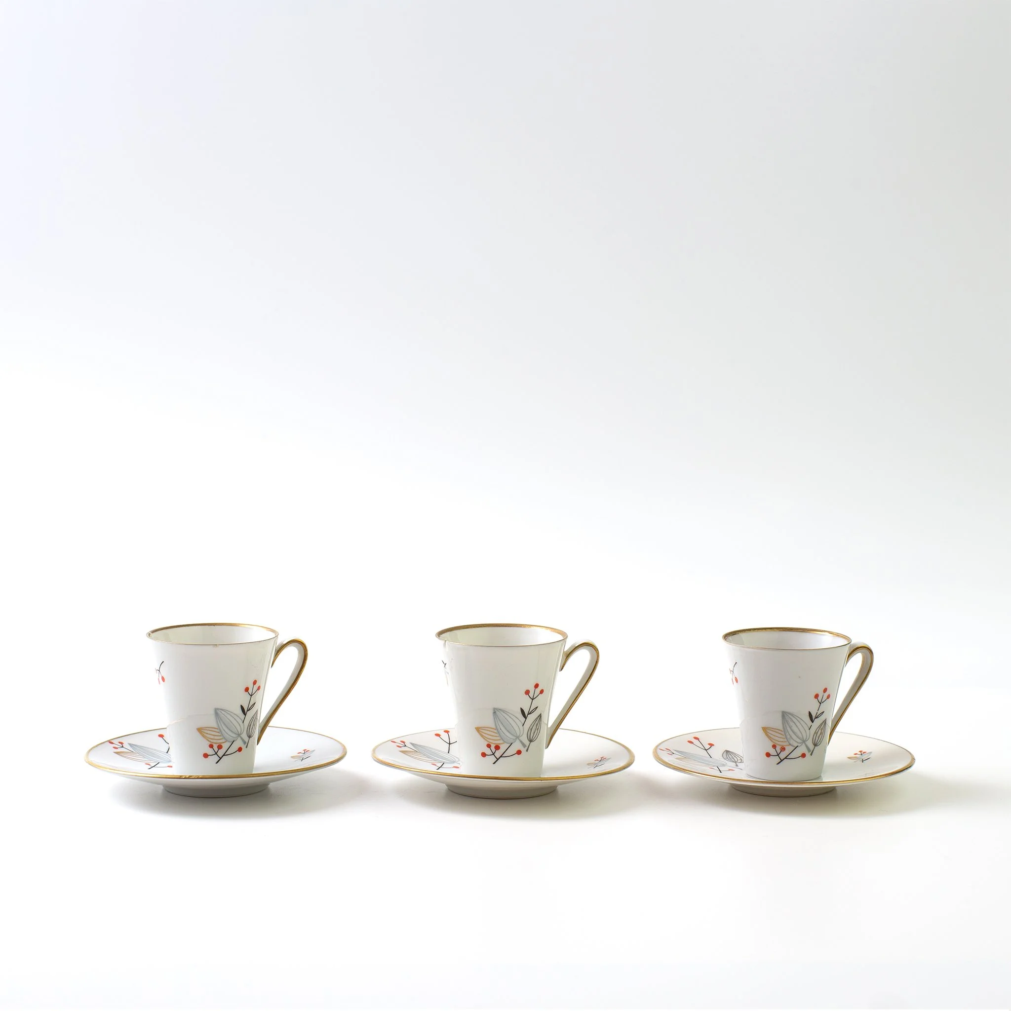 Weimar Porzellan Ceramic Tea Set (ワイマー・ポルツェラン セラミック ティーセット)