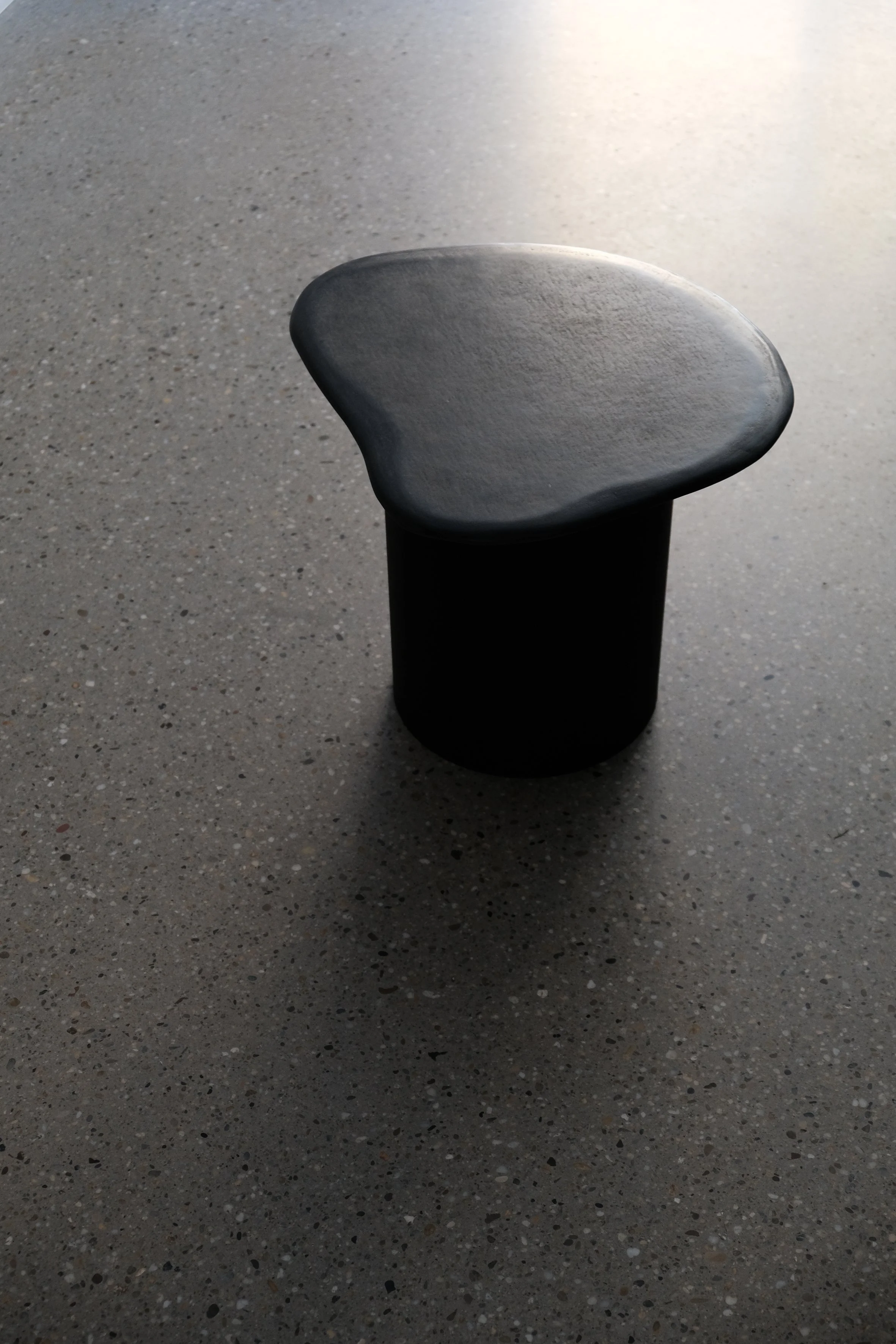 SLATE Handmade Paper Sculptural Side Table