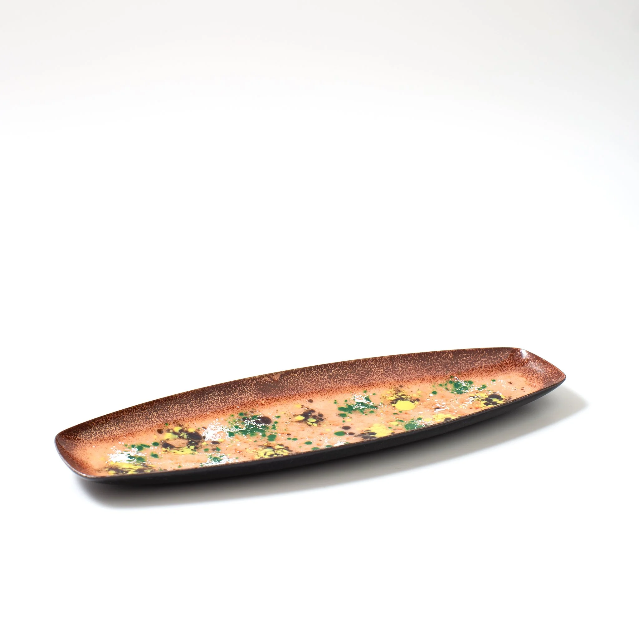 Decorative Iron Enamel Plate (デコラティブ アイアン エナメル プレート)