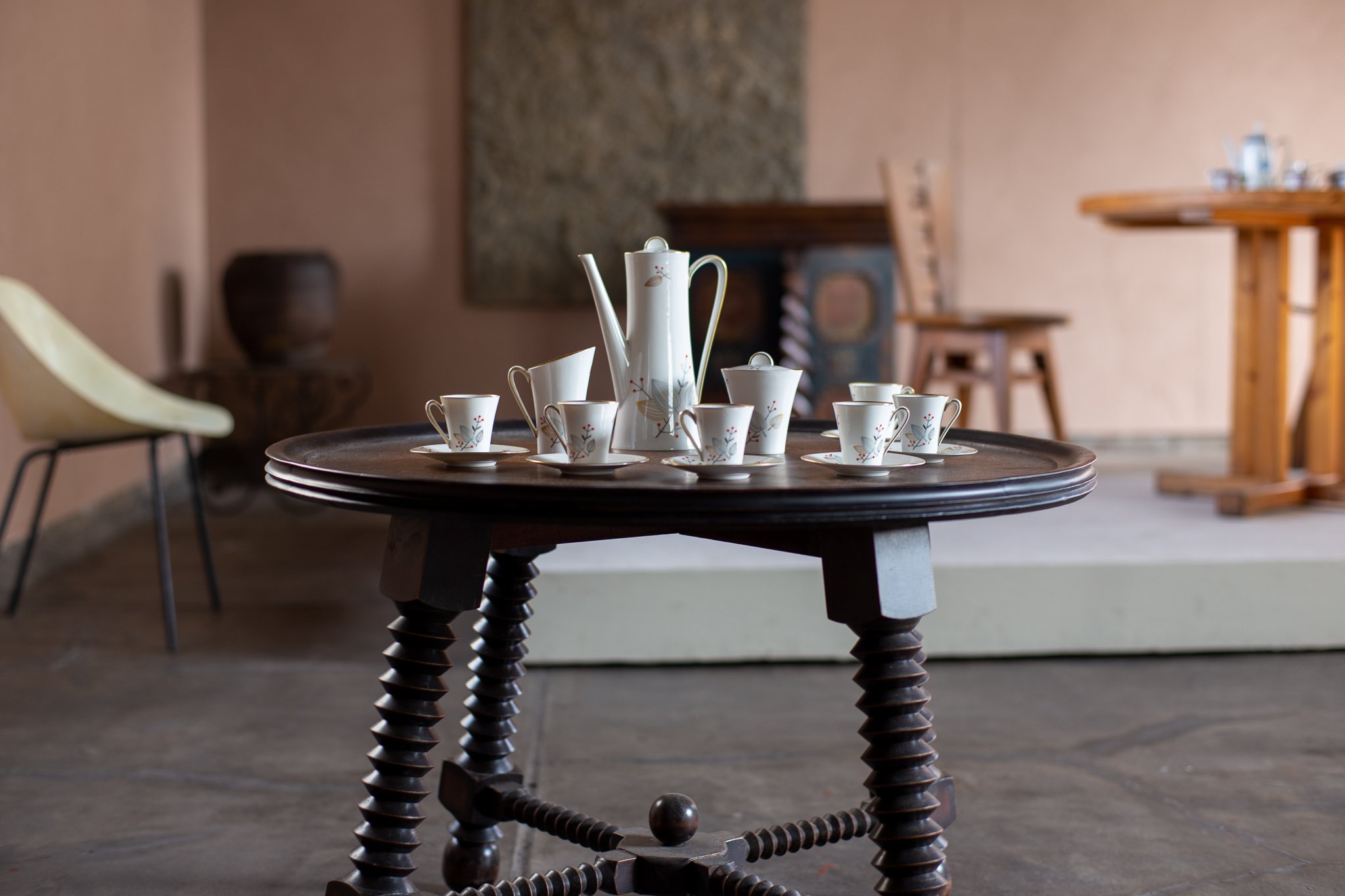 Weimar Porzellan Ceramic Tea Set (ワイマー・ポルツェラン セラミック ティーセット)
