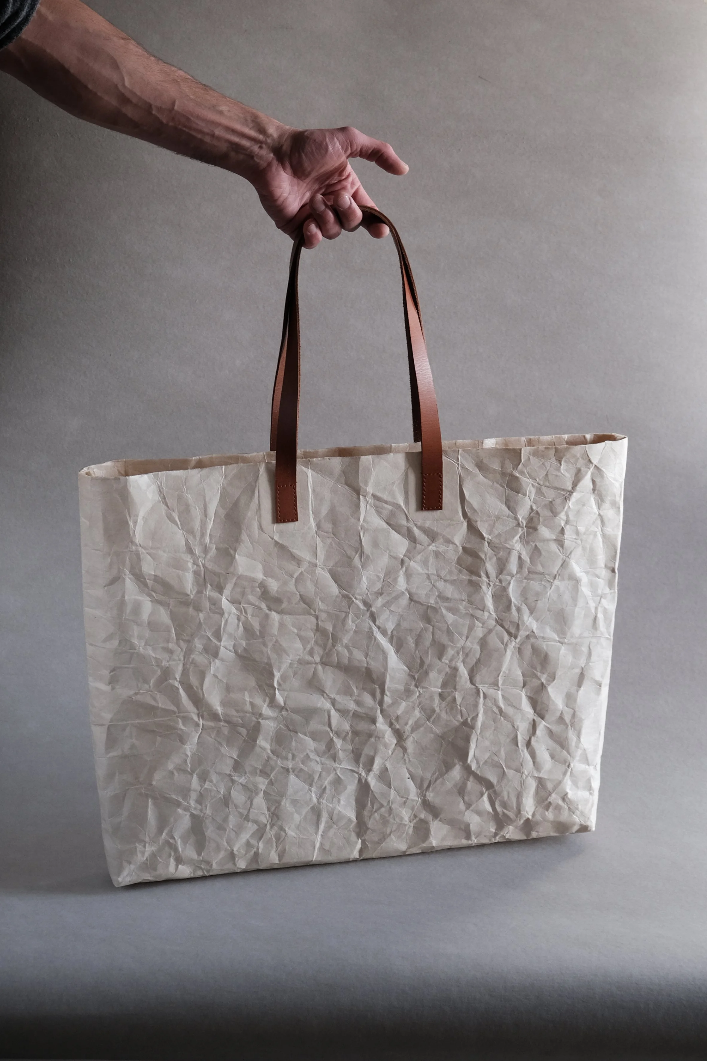 ATLAS Washi Paper Large Wide Tote Bag - Hatano Wataru Collaboration