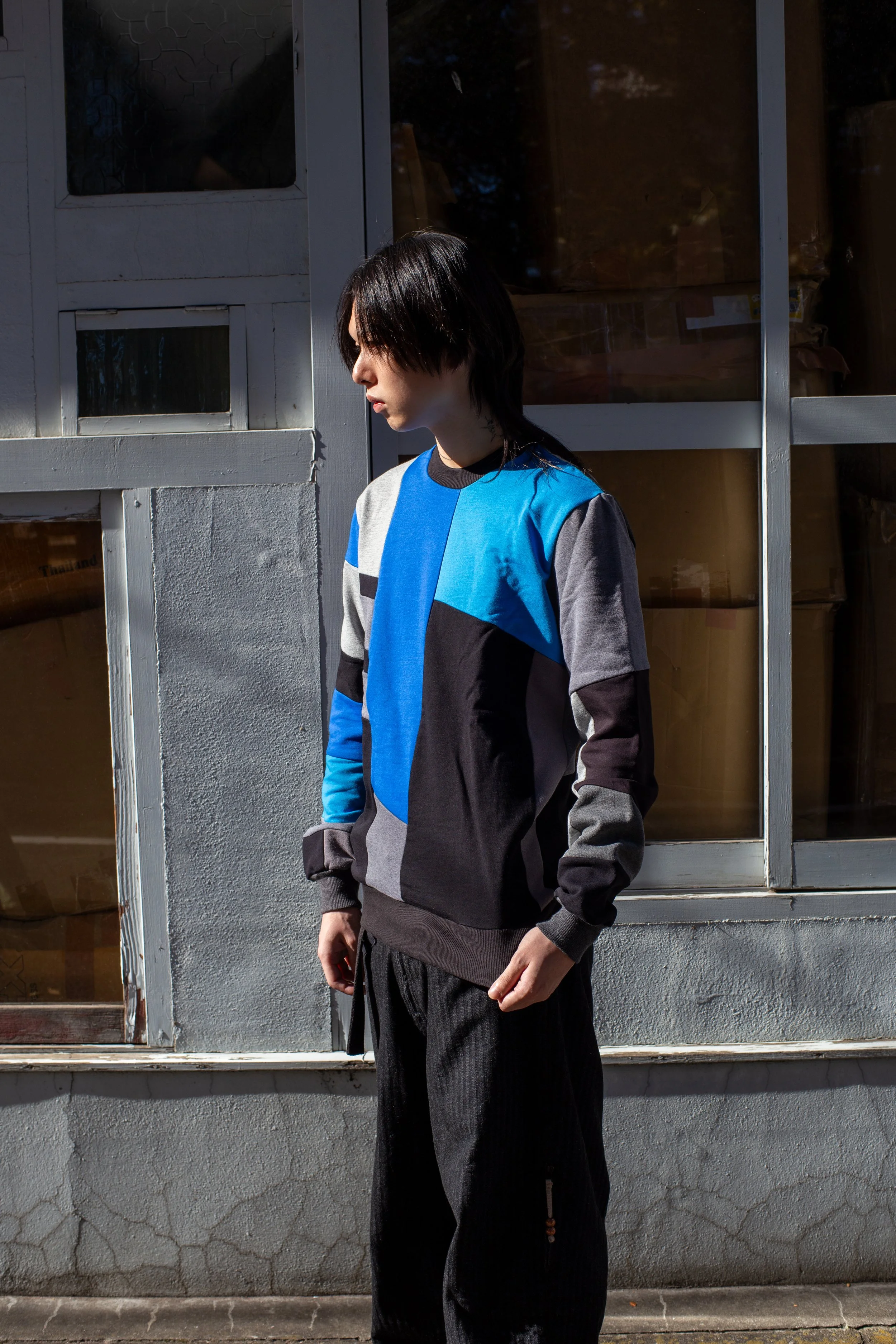 MEMORIES -  Patchwork Sweater