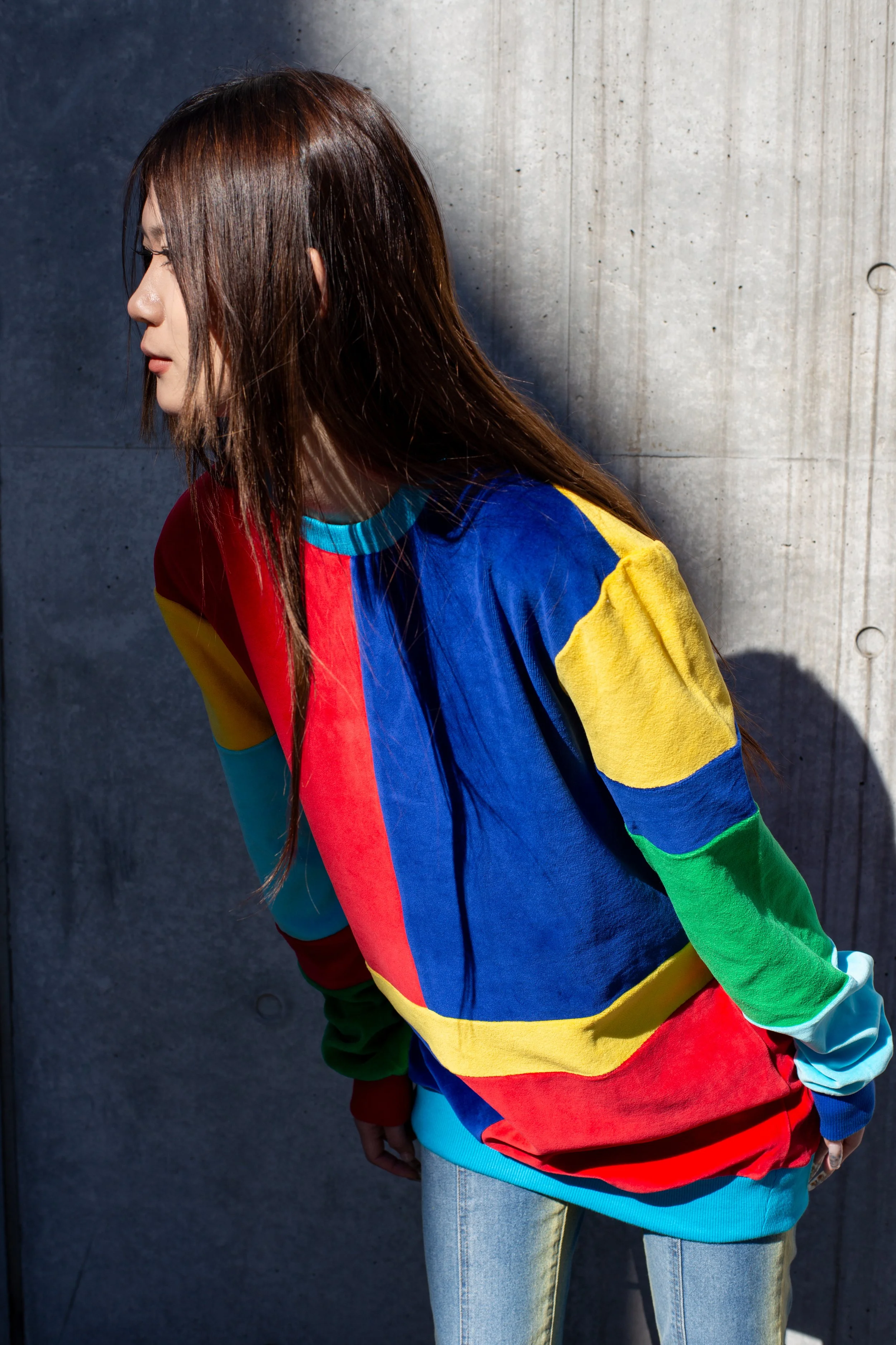 TAROT - Designers Patchwork Sweater (デザイナーズ パッチワーク セーター)