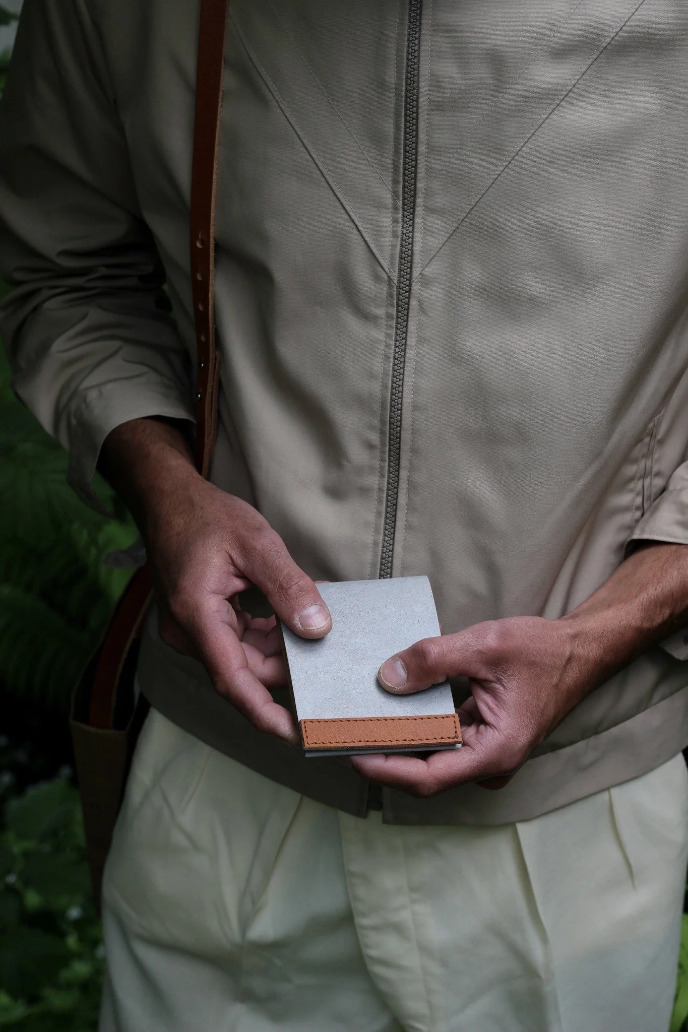 DECIMAL Concrete & Paper Card Case / Wallet