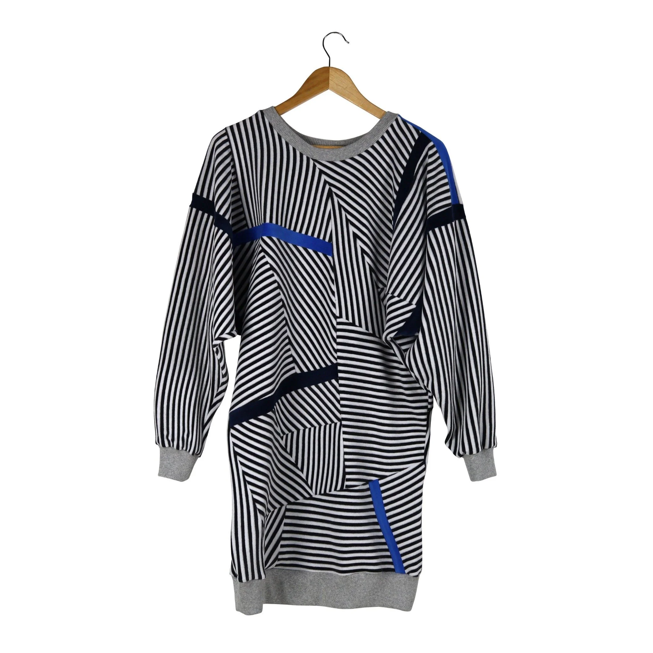 SUPER STRIPE DRESS - Designers Patchwork Dress (デザイナーズ パッチワーク ドレス)