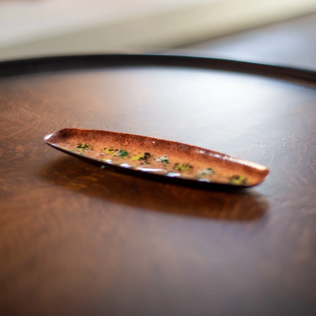 Decorative Iron Enamel Plate (デコラティブ アイアン エナメル プレート)
