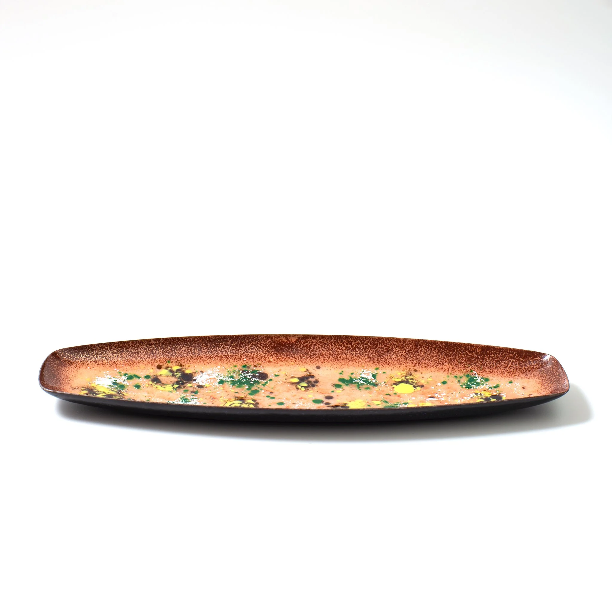 Decorative Iron Enamel Plate (デコラティブ アイアン エナメル プレート)