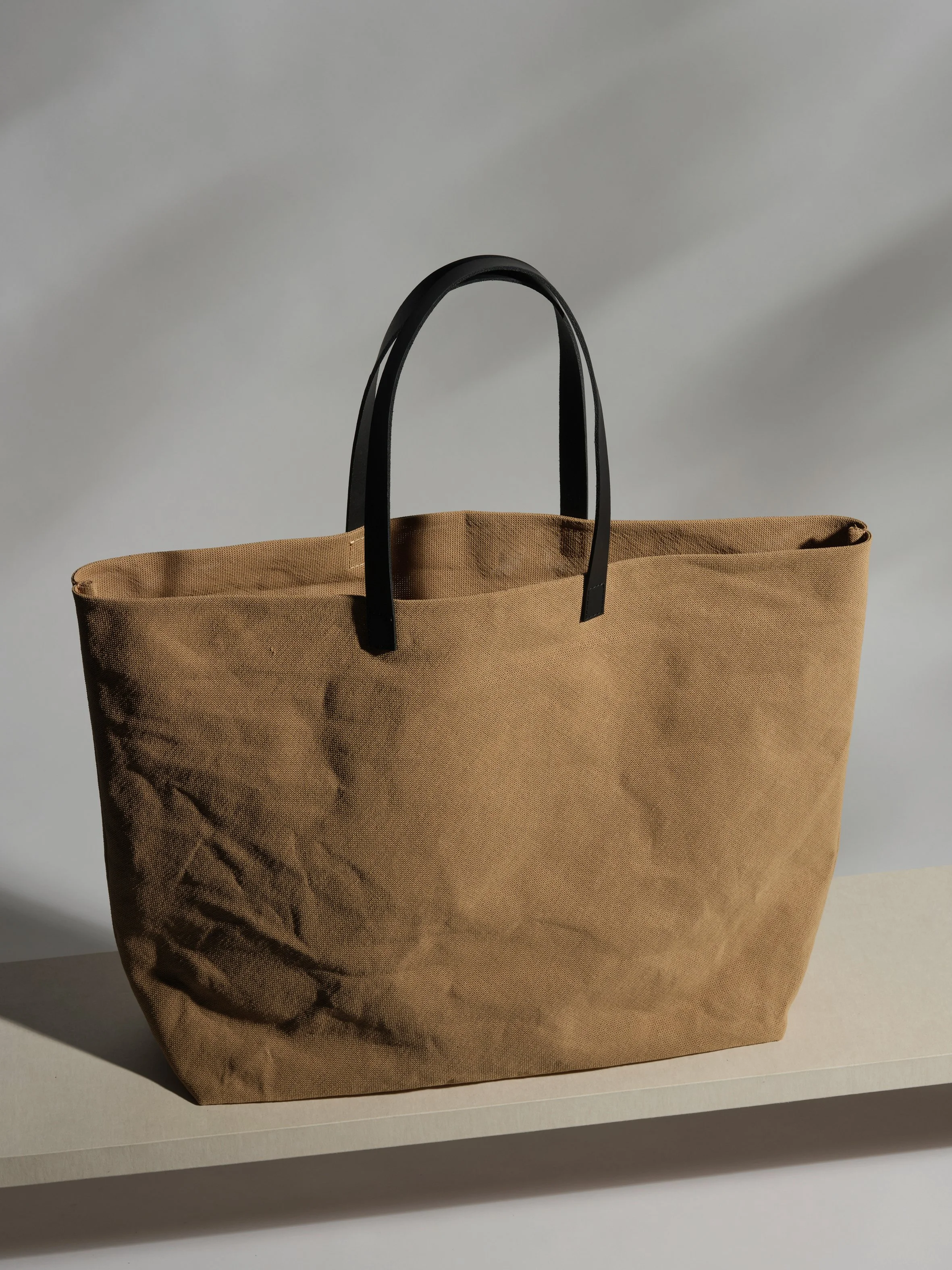 MERCATO Large Panama Paper Tote Bag - Double Layered