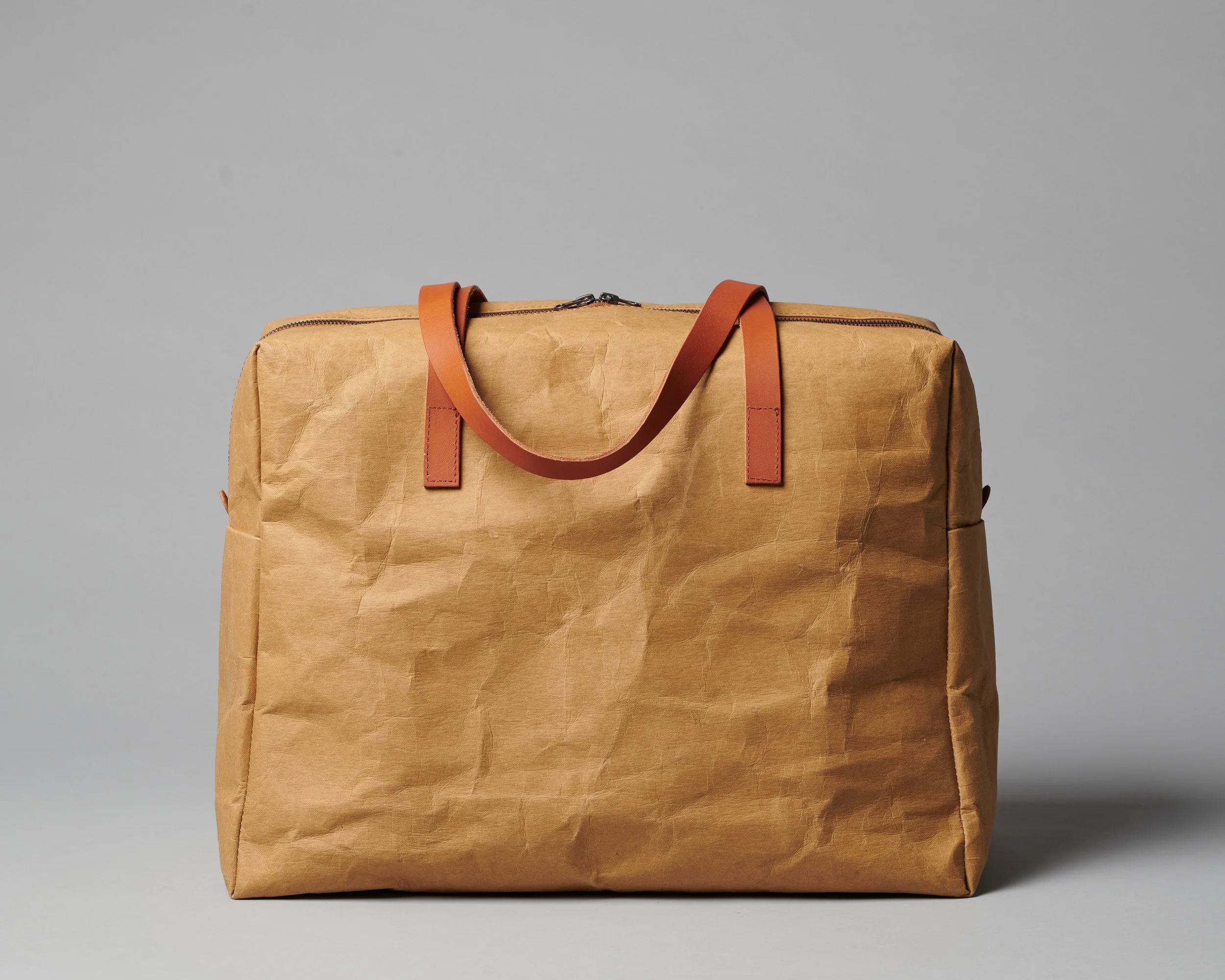 COMPANION - Boston Bag　キャメル