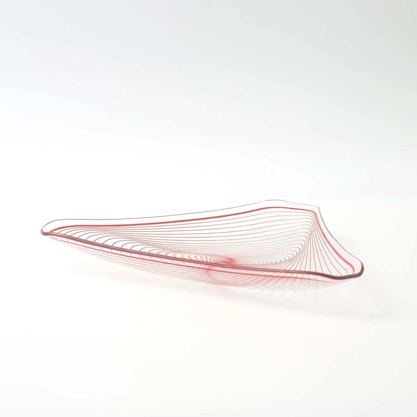 Graphic Glass Plates - Set of 2 (グラフィック ガラス プレート 2枚セット)