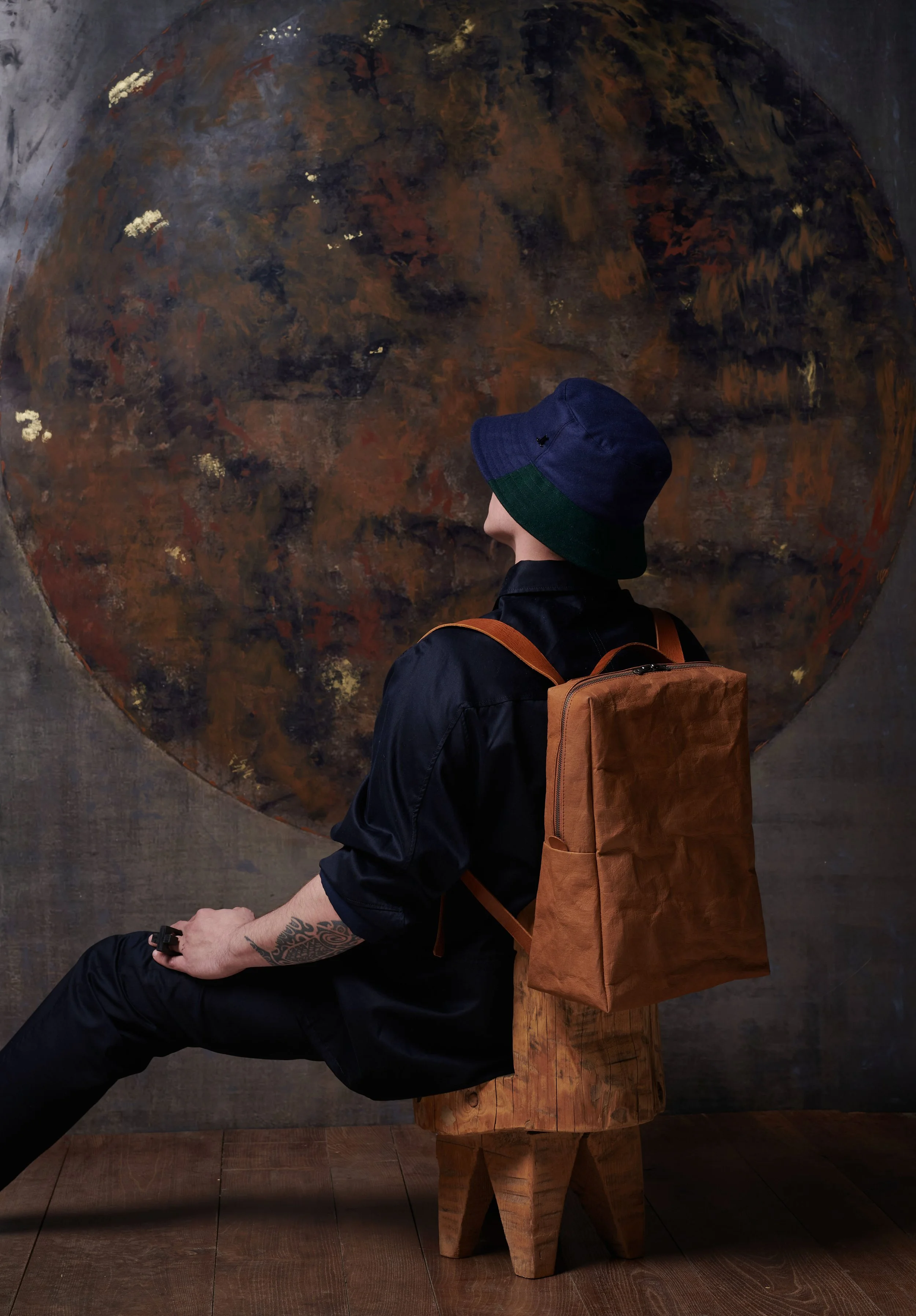 BACK PACK 　バックパック　ブラウン