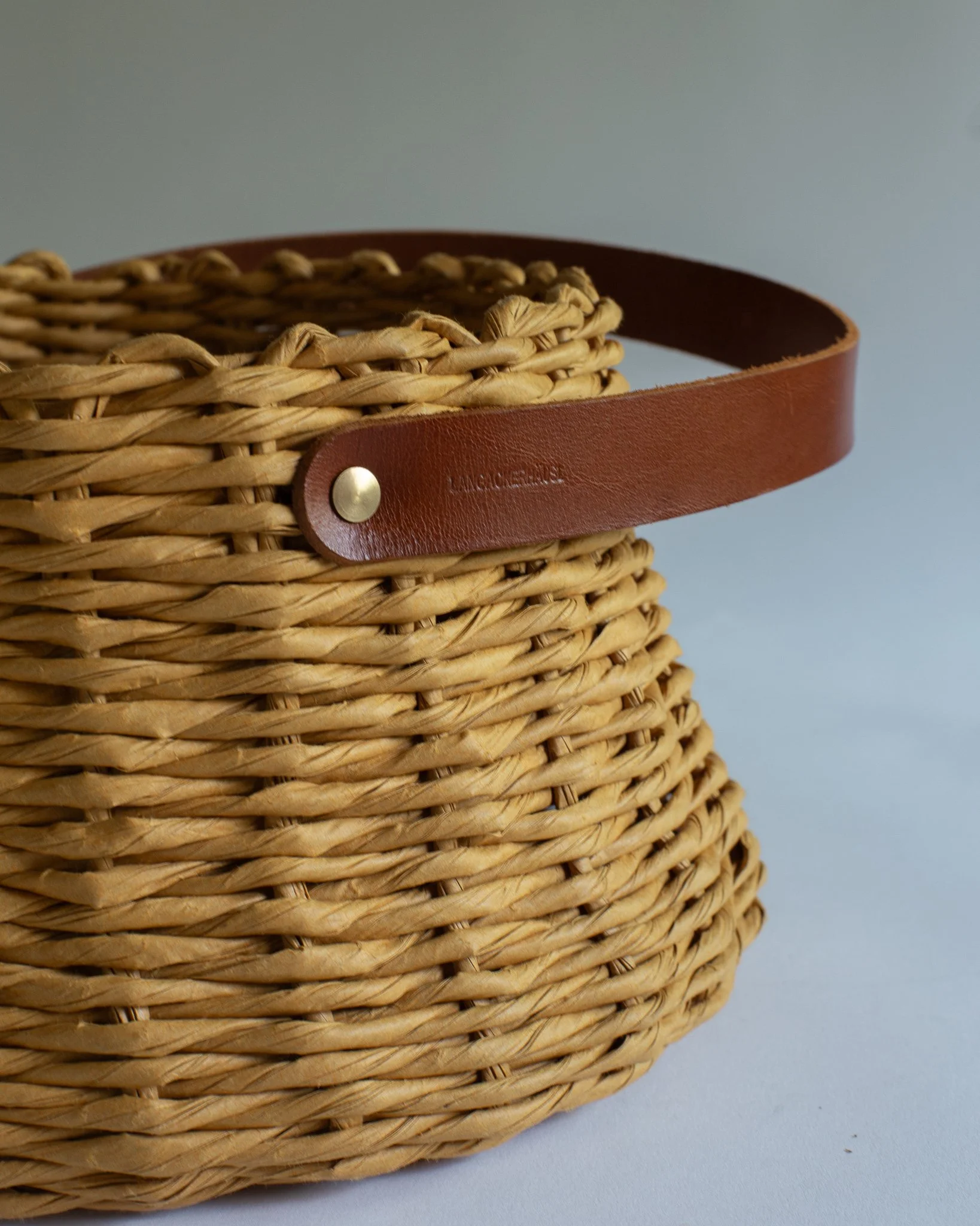 COCOON BASKET Hand-Woven Paper Yarn Bag