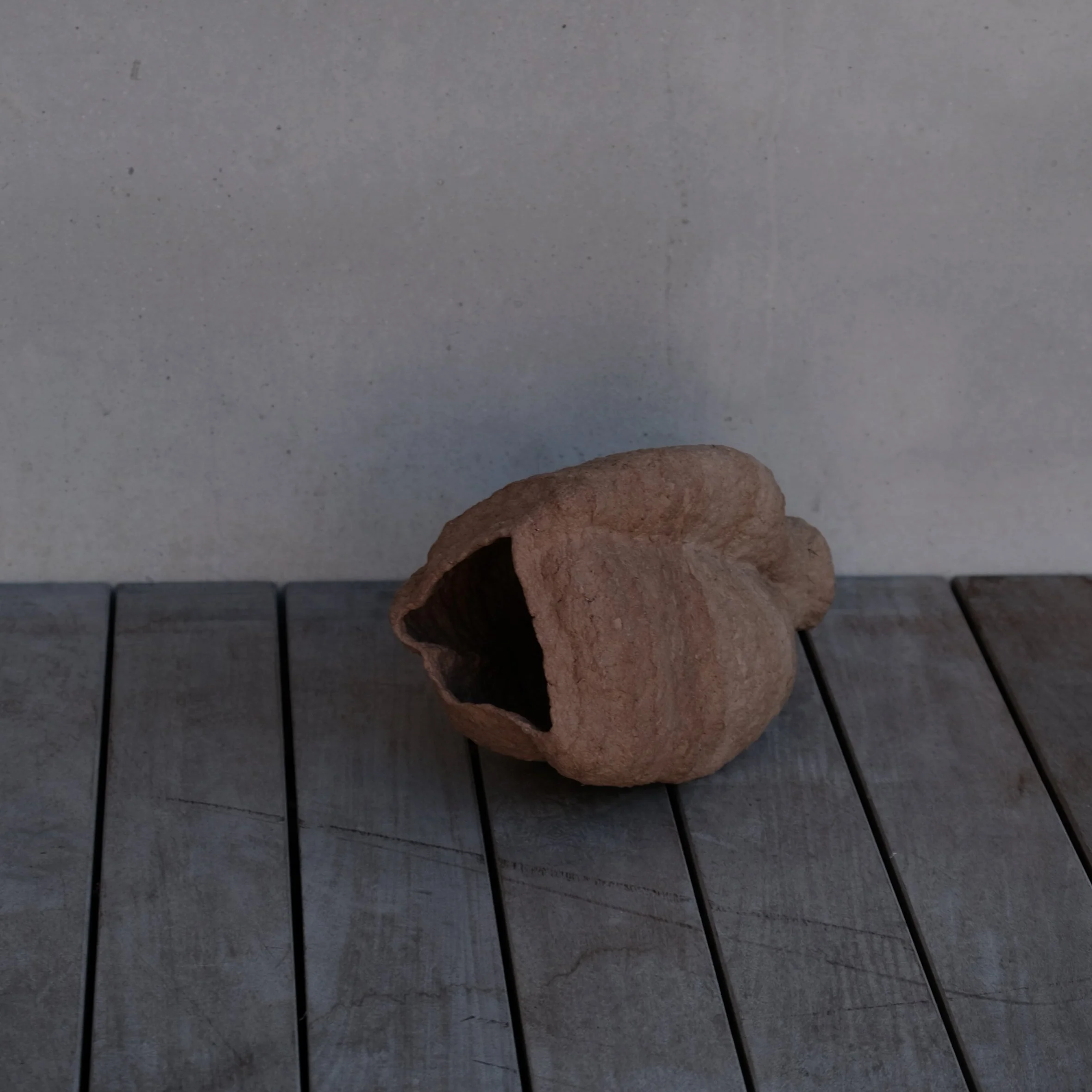 ADOBE Small no.5 Handmade Paper Pulp Sculpture