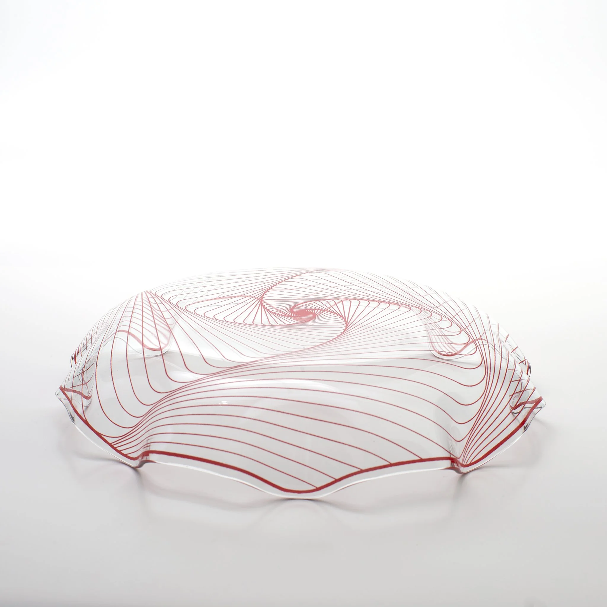Graphic Glass Plates - Set of 2 (グラフィック ガラス プレート 2枚セット)