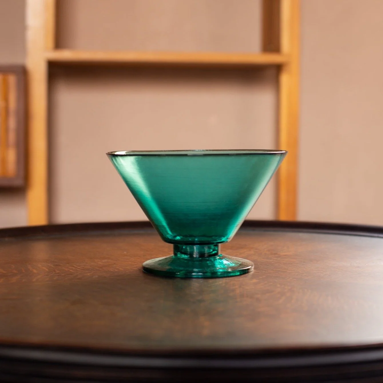 Art Glass Compote (アートガラス コンポート)