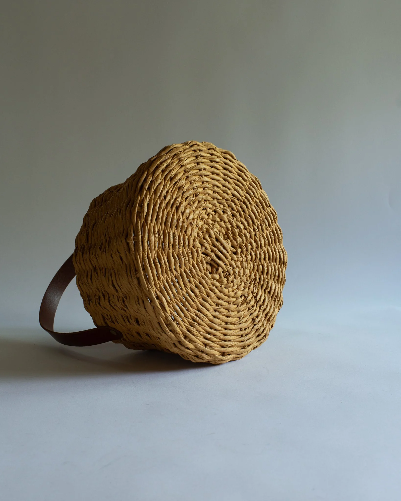 COCOON BASKET Hand-Woven Paper Yarn Bag