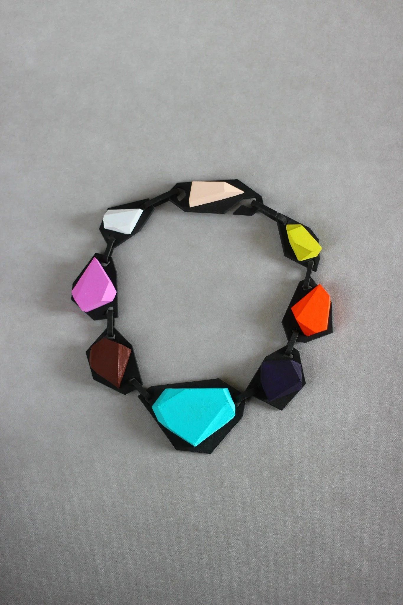 KRISTL - Geometric Wearable Art Necklace