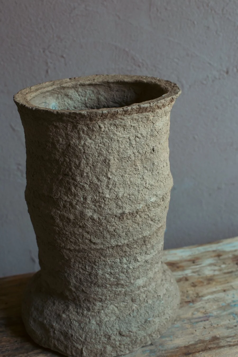ADOBE Stool no.1 Handmade Paper Pulp Functional Sculpture