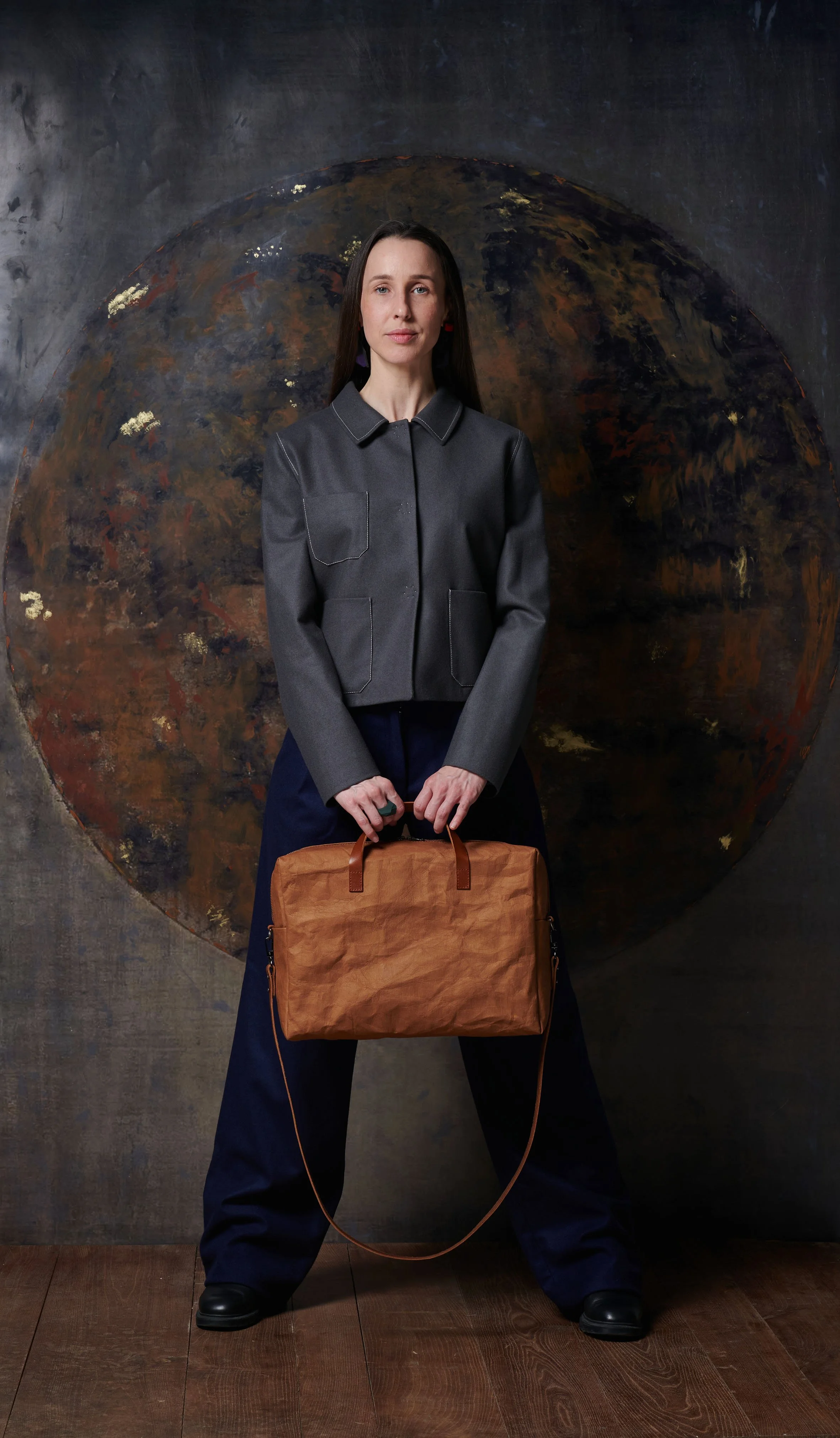 DIPLOMAT Plant Dyed Paper 2WAY Bag