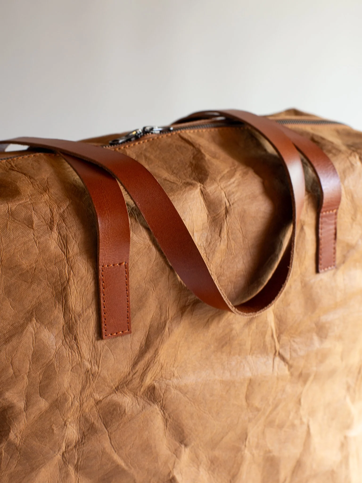 COMPANION Plant Dyed Paper Large Boston Bag