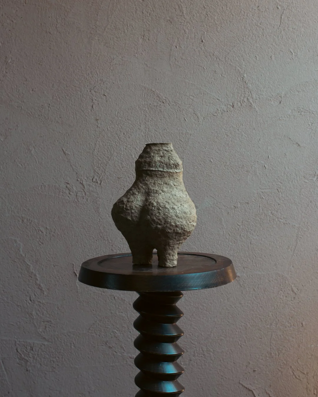 ADOBE small no.1 - Multi-Porous Paper Pulp Sculpture
