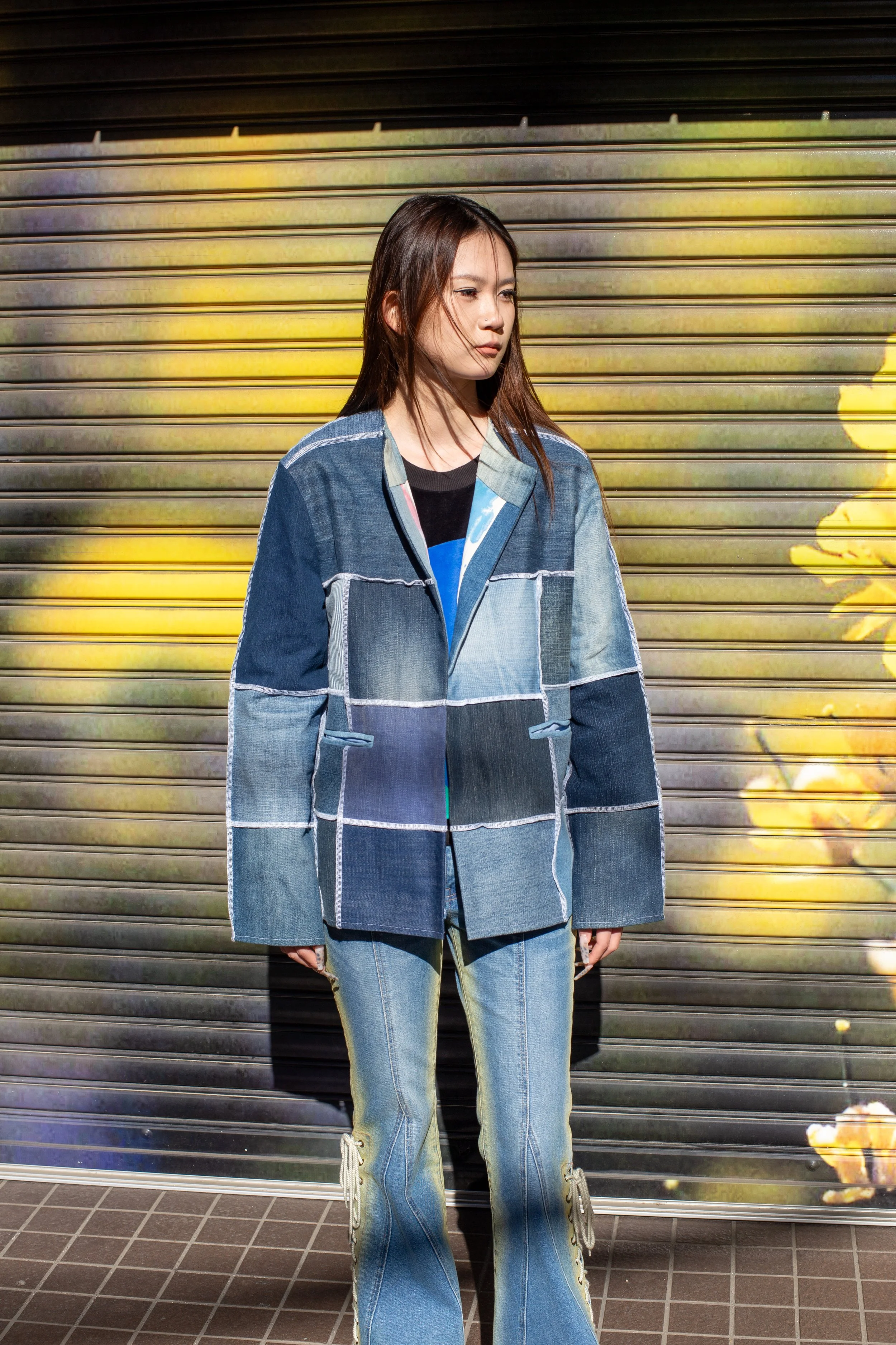 PATCH JACKET - Designers Patchwork Jacket (デザイナーズ パッチワーク ジャケット)