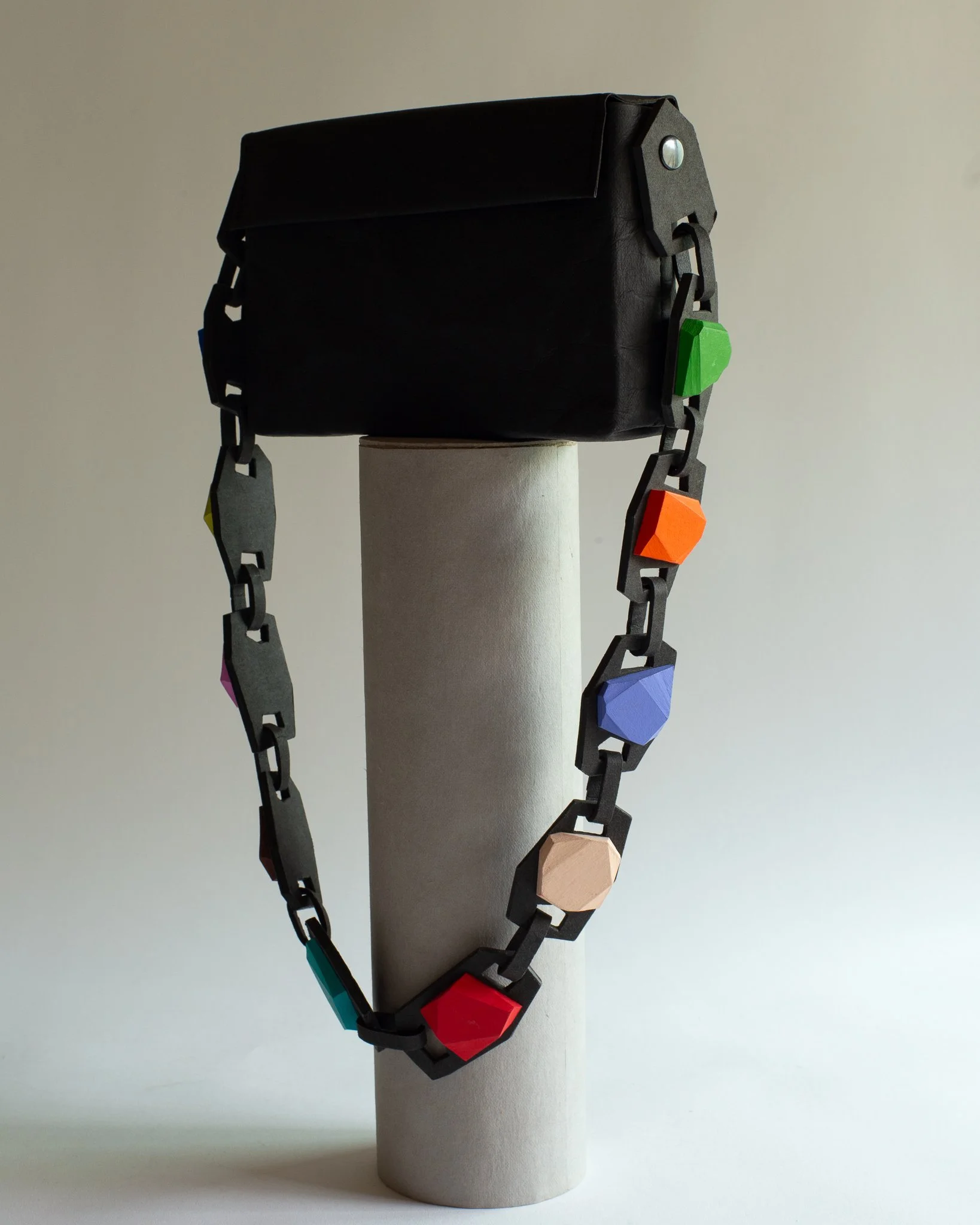 VOLT - 2-Way Wearable Art Necklace & Mini Bag
