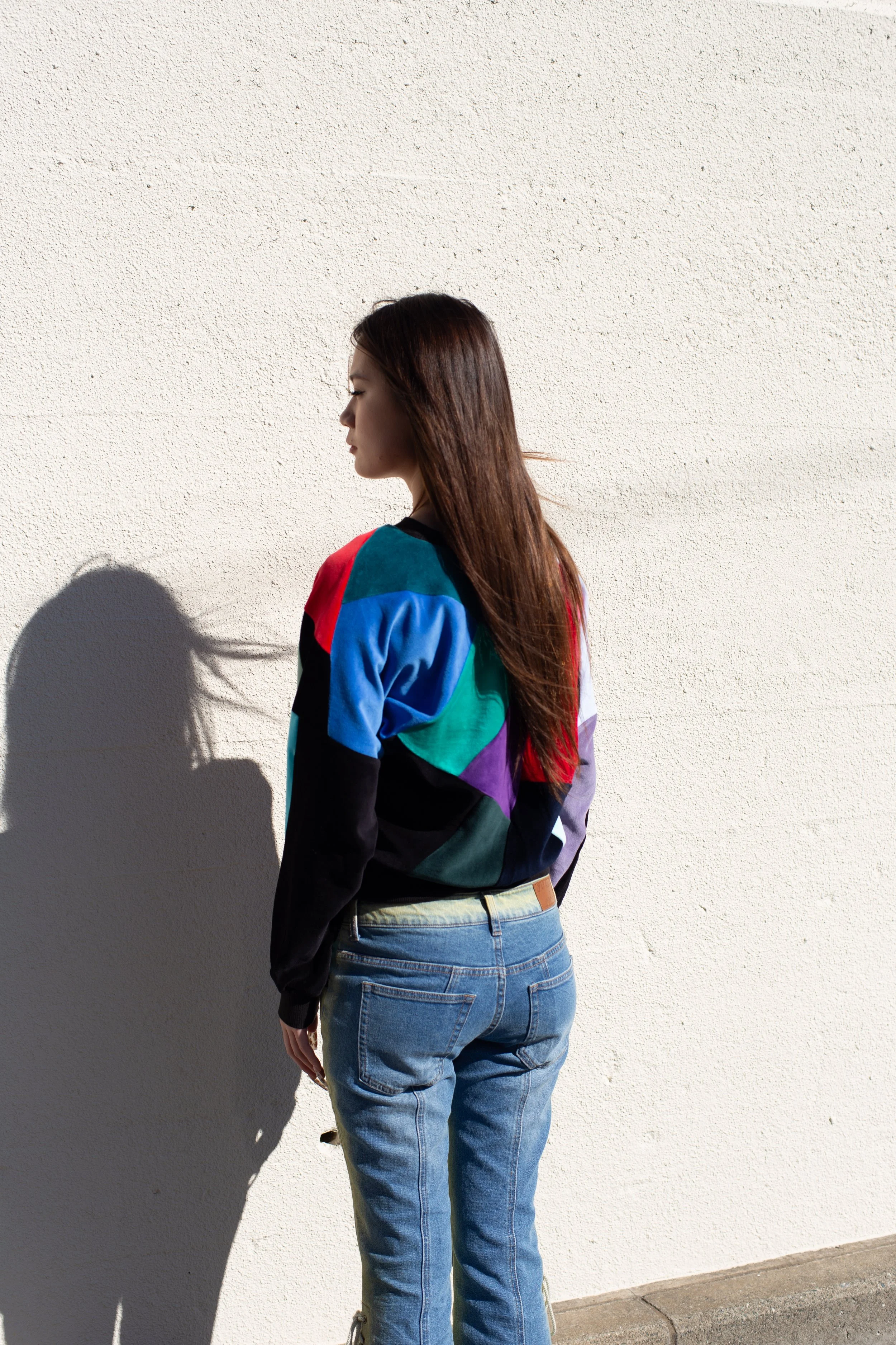 SUPER COLOUR - Patchwork Sweater
