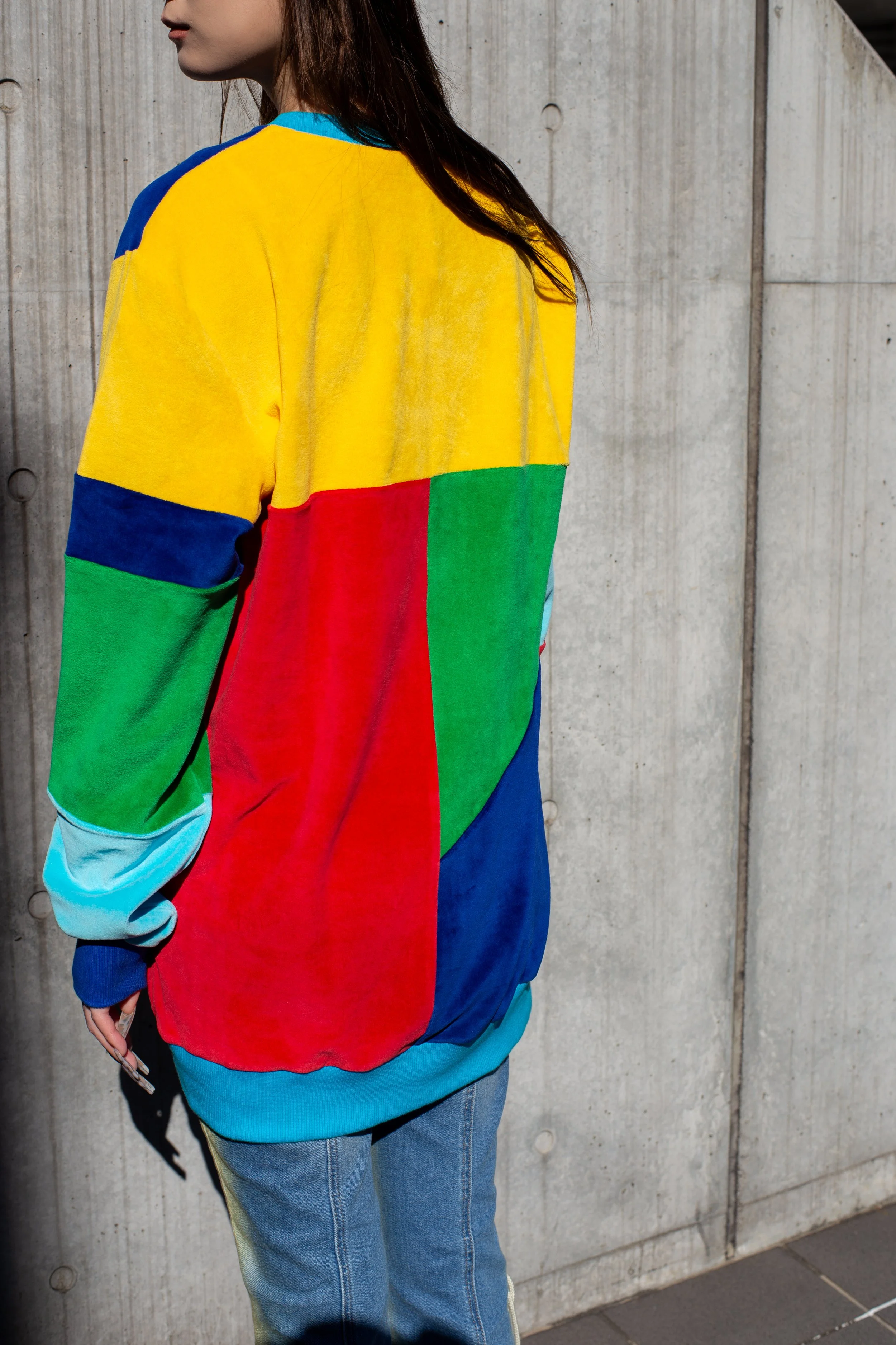 TAROT - Designers Patchwork Sweater (デザイナーズ パッチワーク セーター)