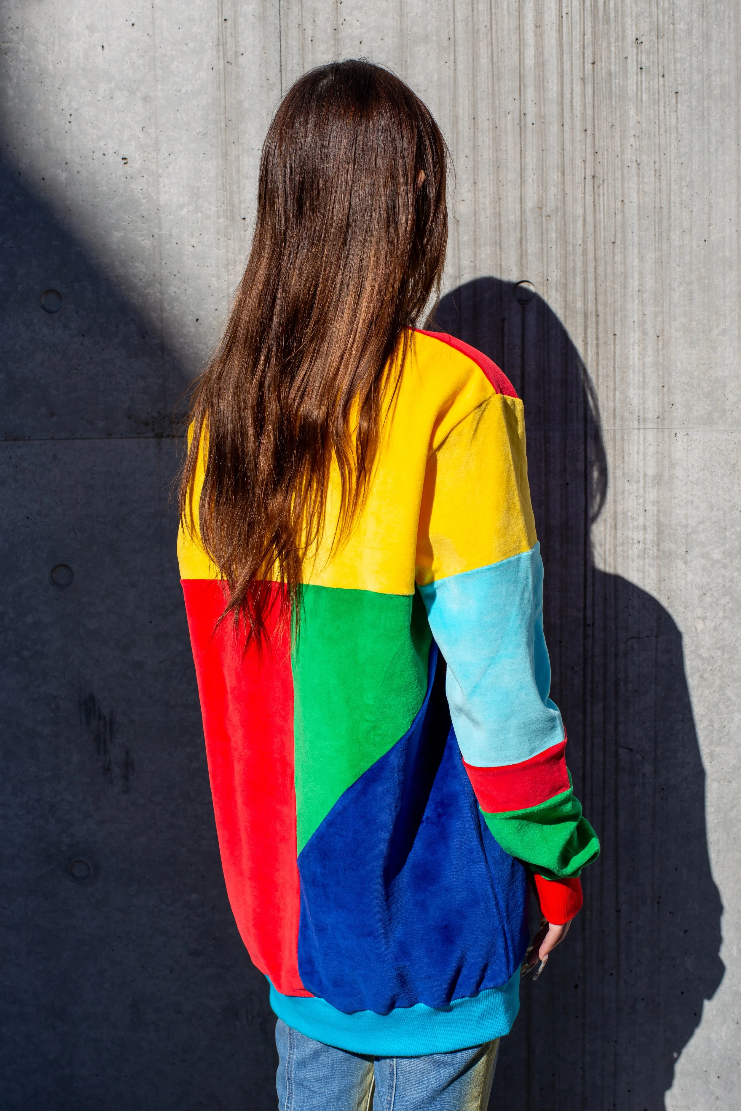 TAROT - Designers Patchwork Sweater (デザイナーズ パッチワーク セーター)