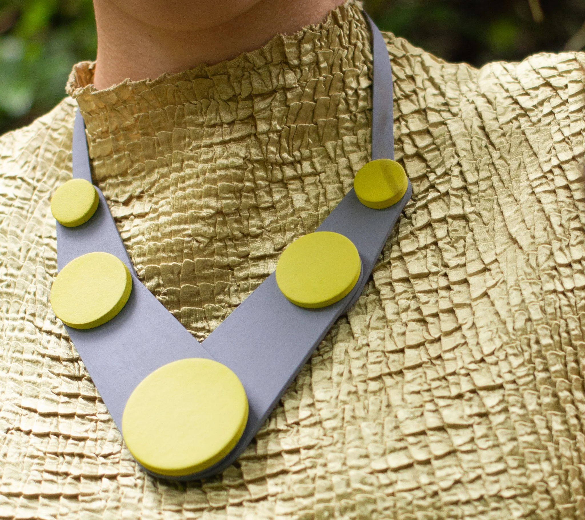 CELESTE - Orbital Wearable Art Necklace