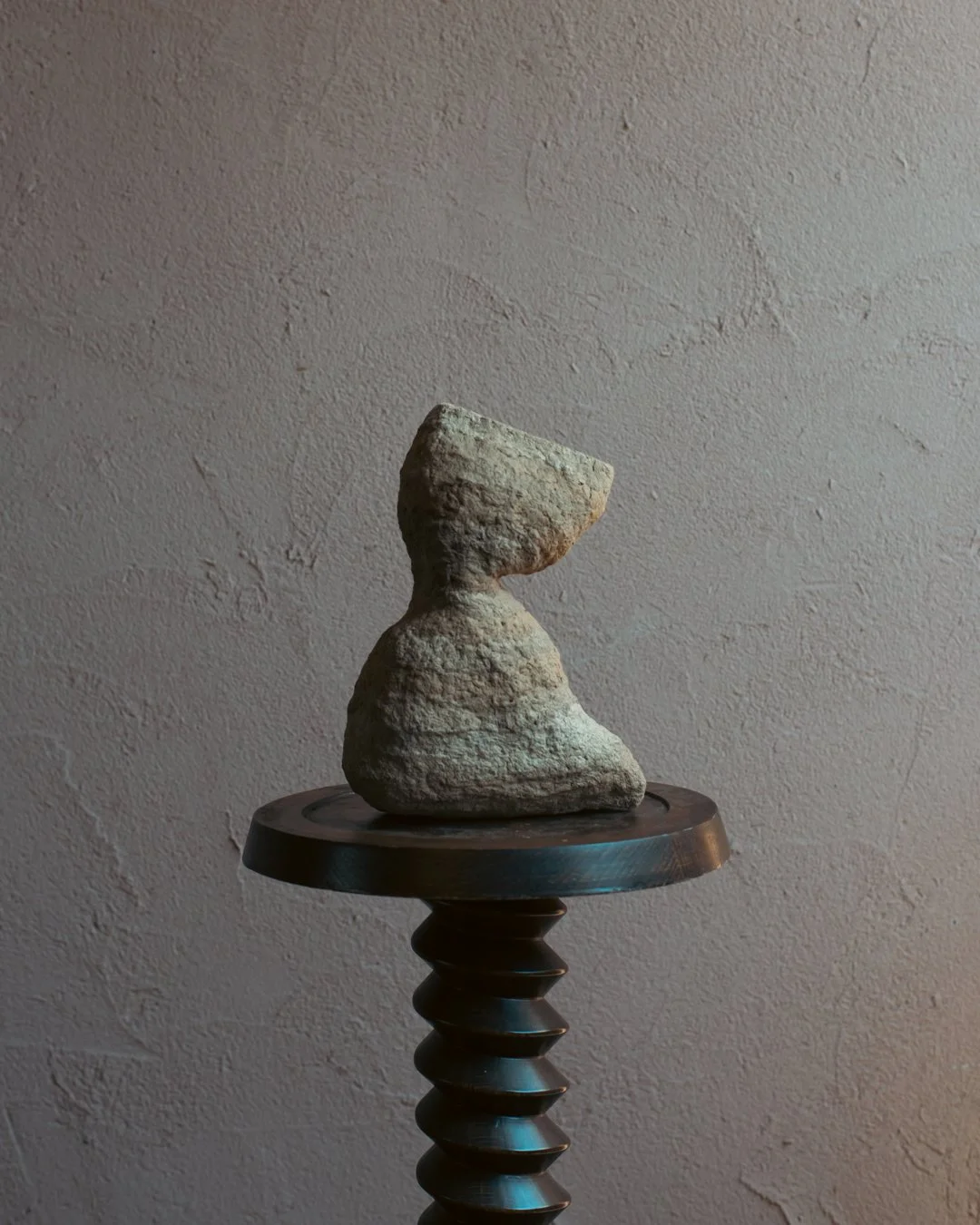 ADOBE small no.3 - Cave Opening Paper Pulp Sculpture