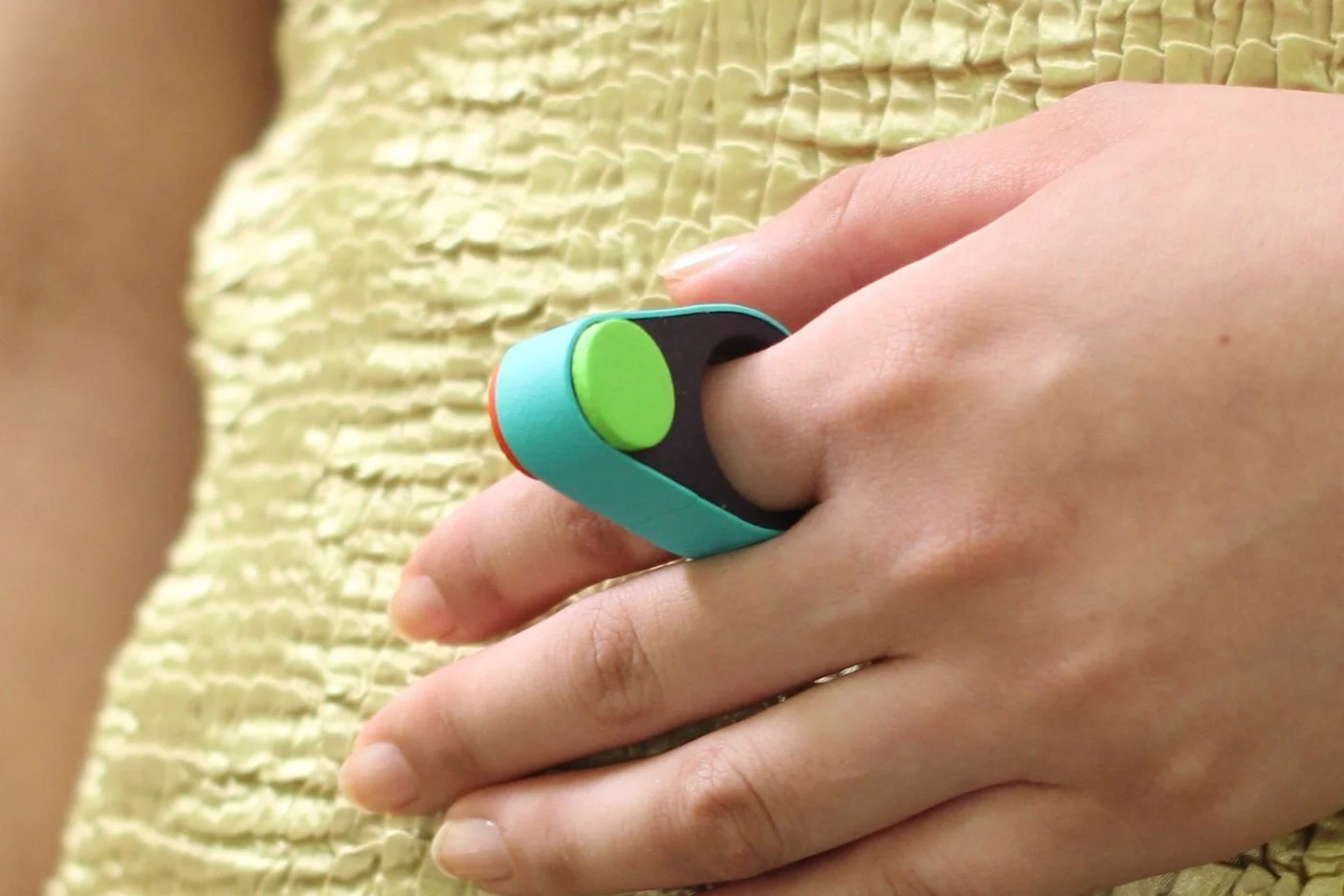 Celeste double ring