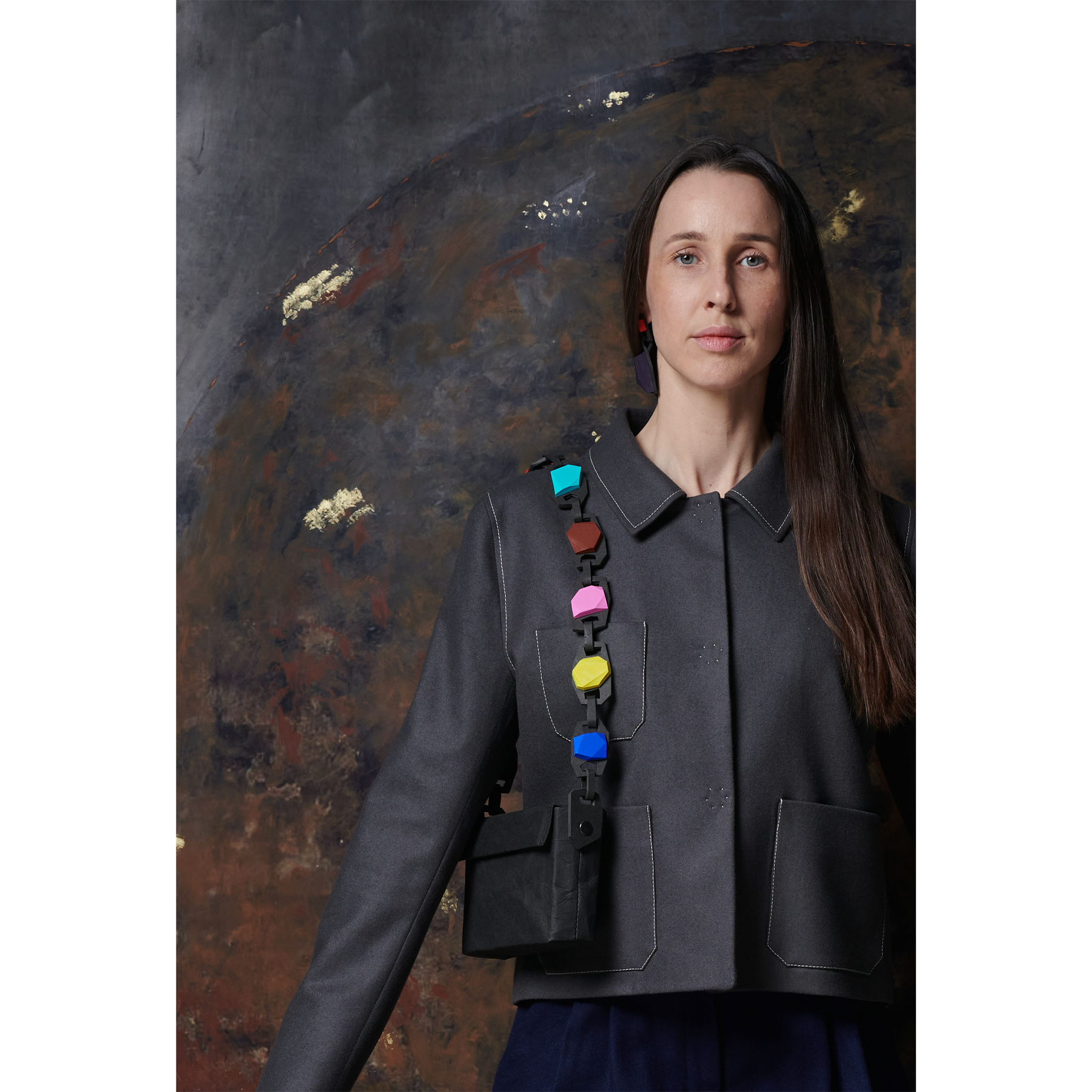 VOLT - 2-Way Wearable Art Necklace & Mini Bag