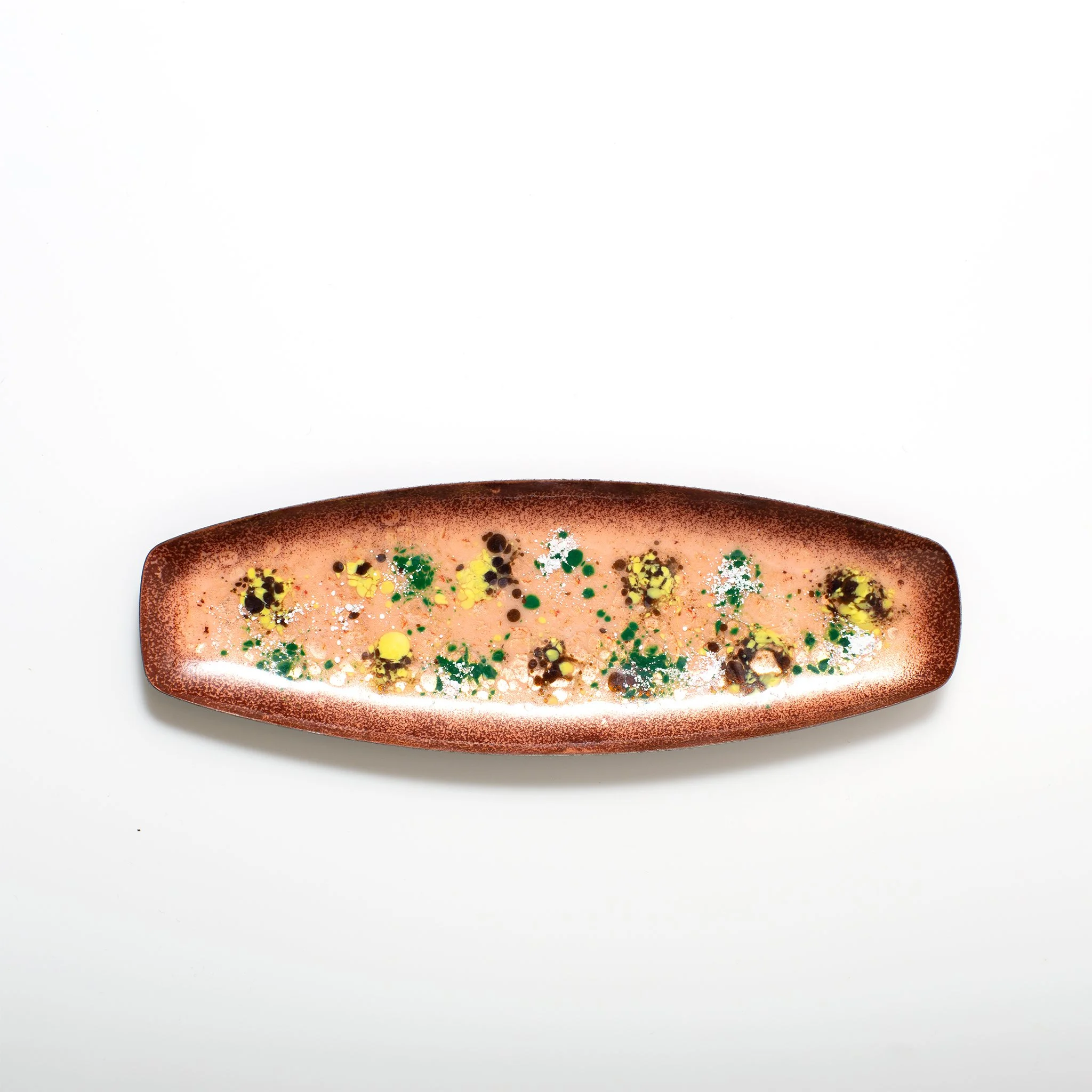 Decorative Iron Enamel Plate (デコラティブ アイアン エナメル プレート)