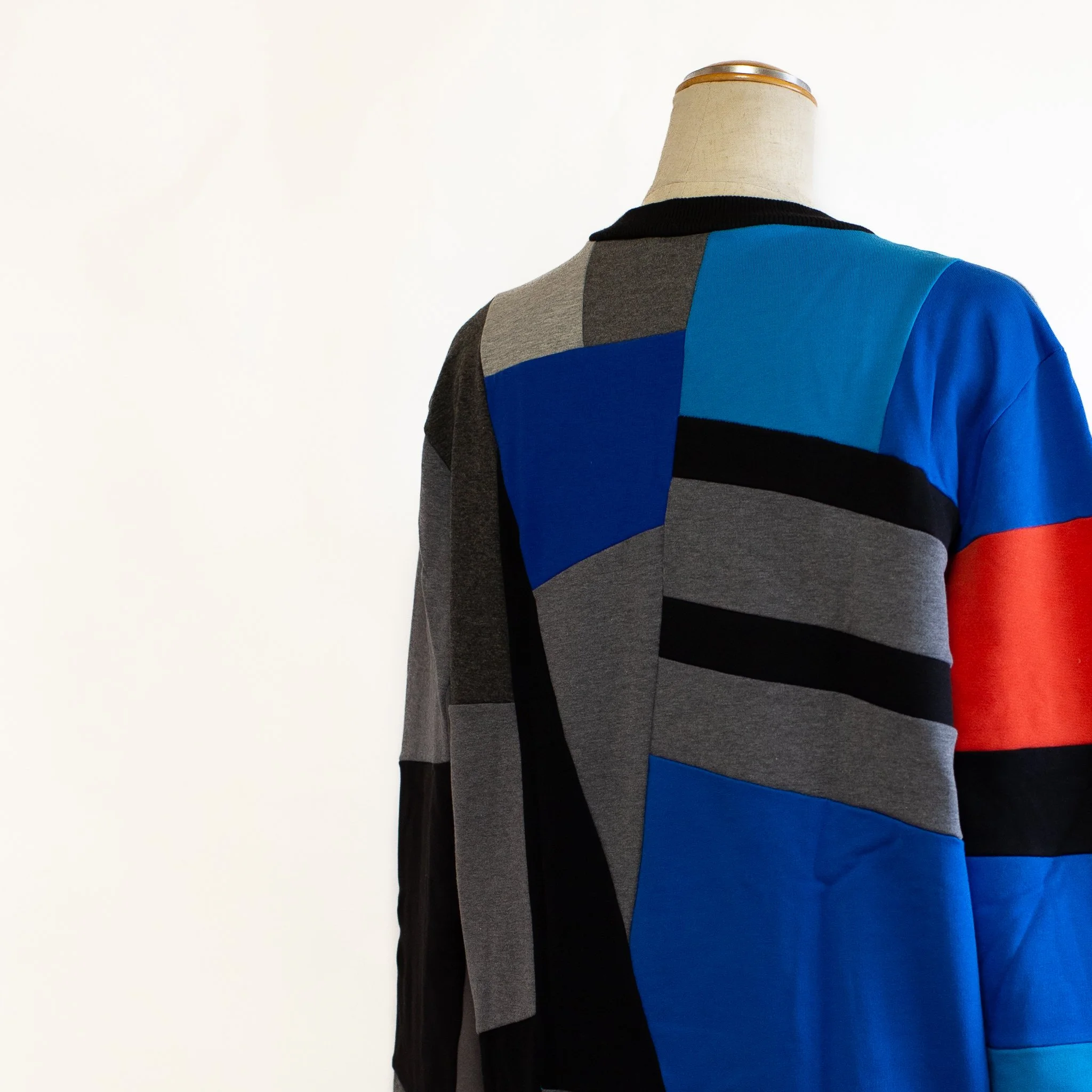 MEMORIES -  Patchwork Sweater
