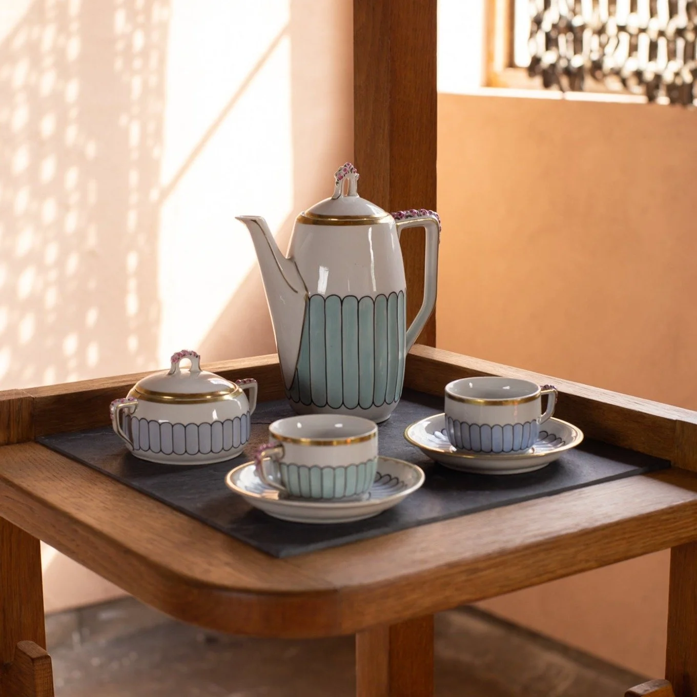 1920s German Ceramic Mocca Set (1920s ジャーマン セラミック モカセット)