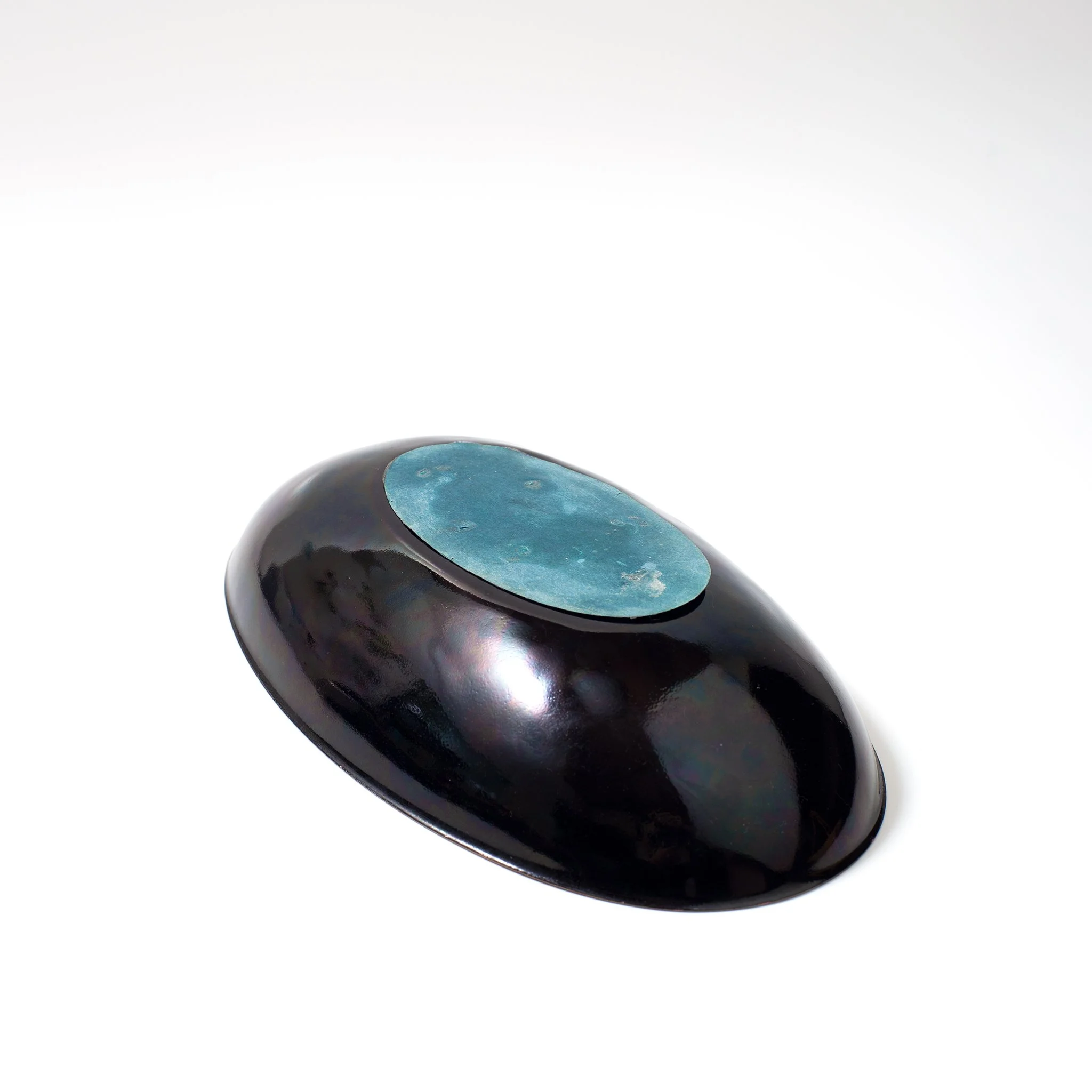 Decorative Copper Enamel Plate (デコラティブ コッパー エナメル プレート)