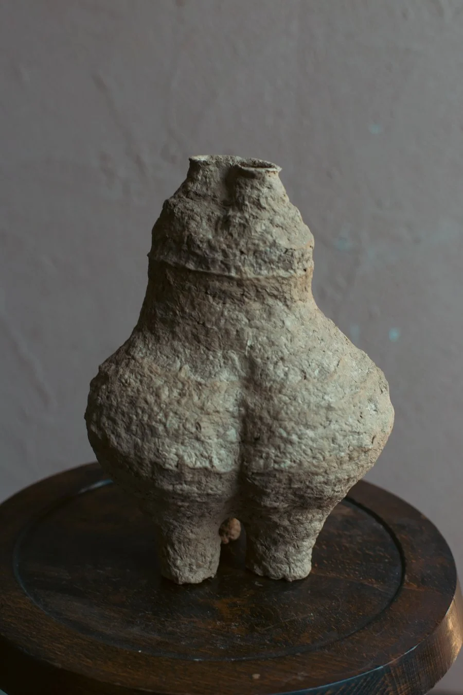 ADOBE small no.1 - Multi-Porous Paper Pulp Sculpture