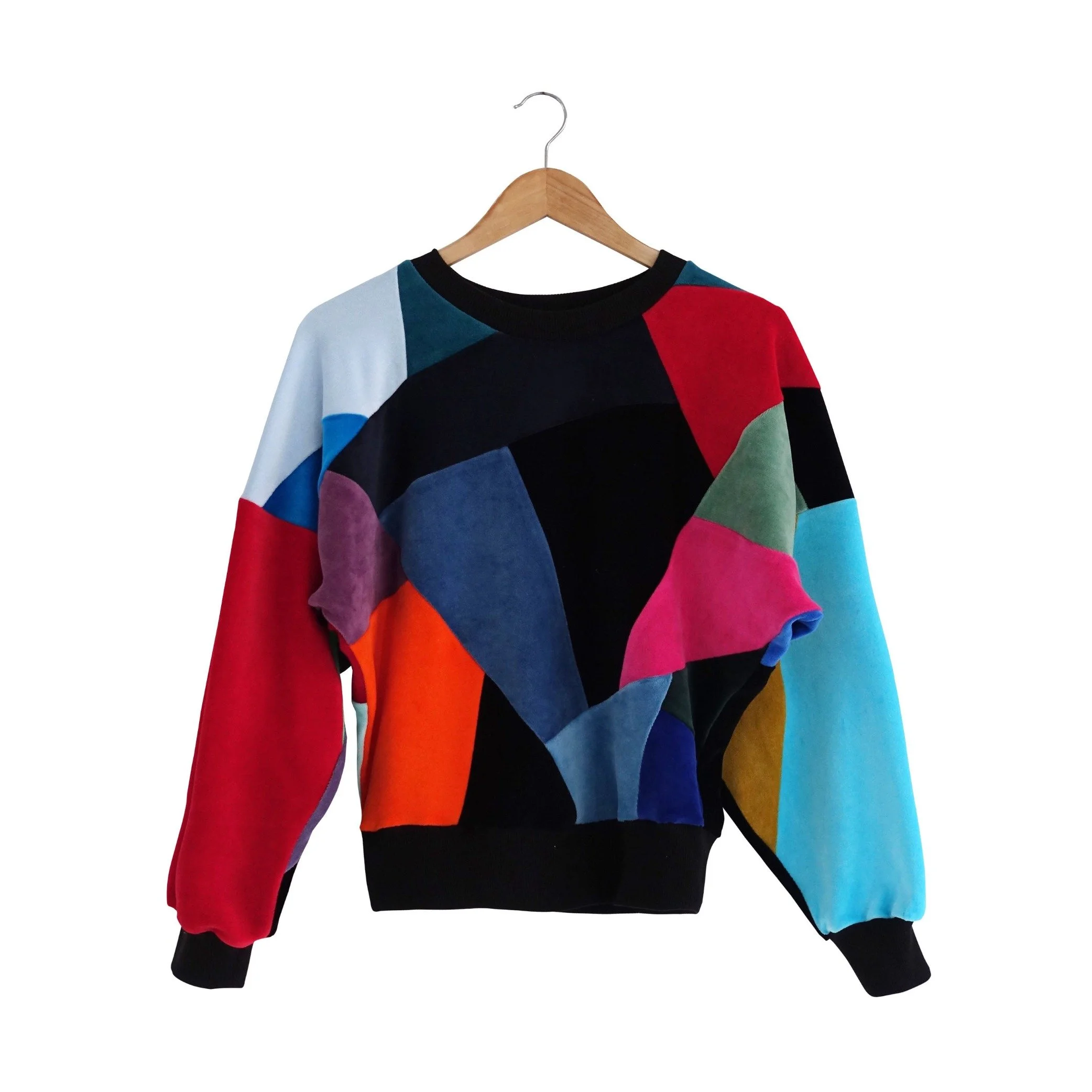 SUPER COLOUR - Patchwork Sweater