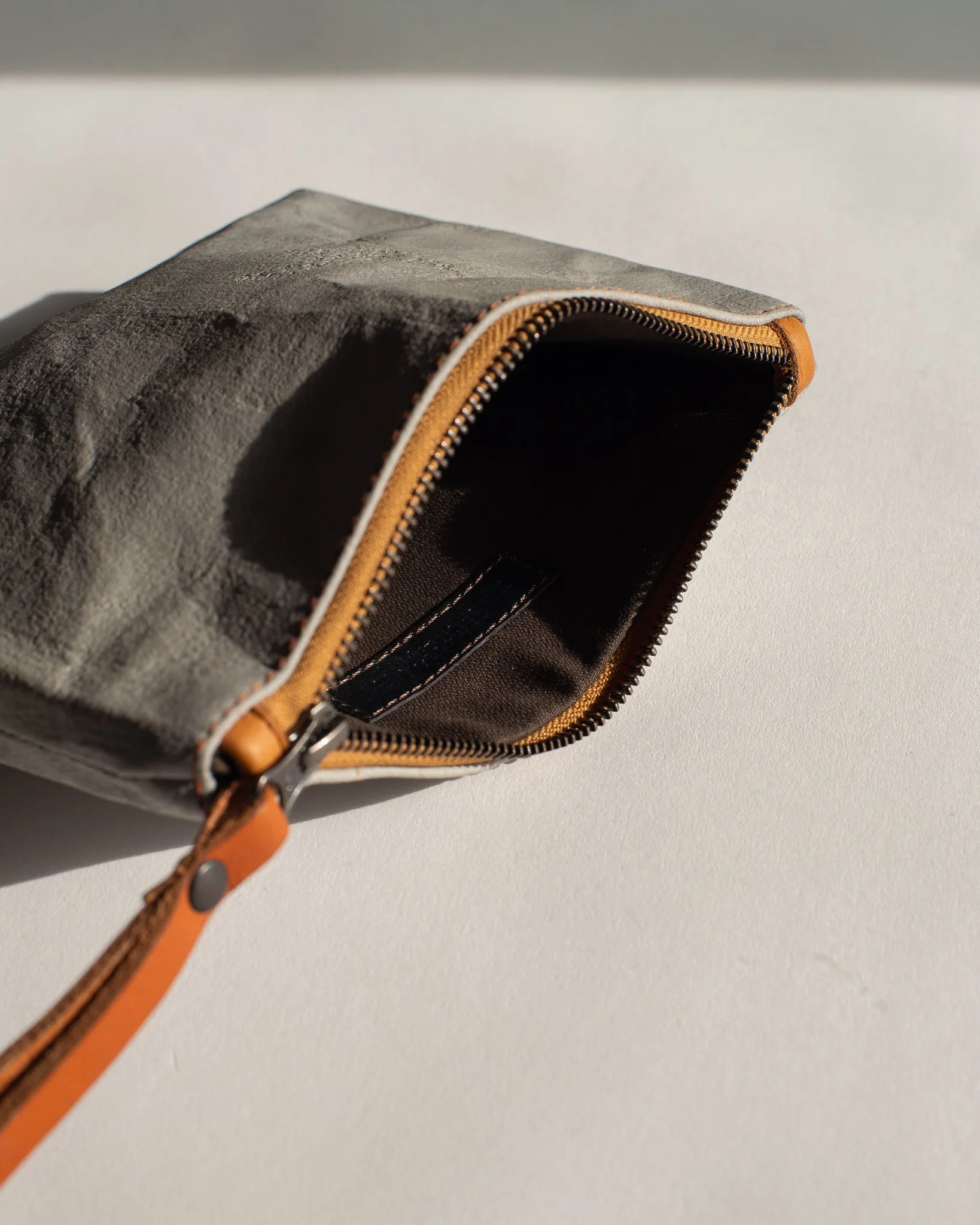 TILE Concrete & Paper Clutch / Handbag
