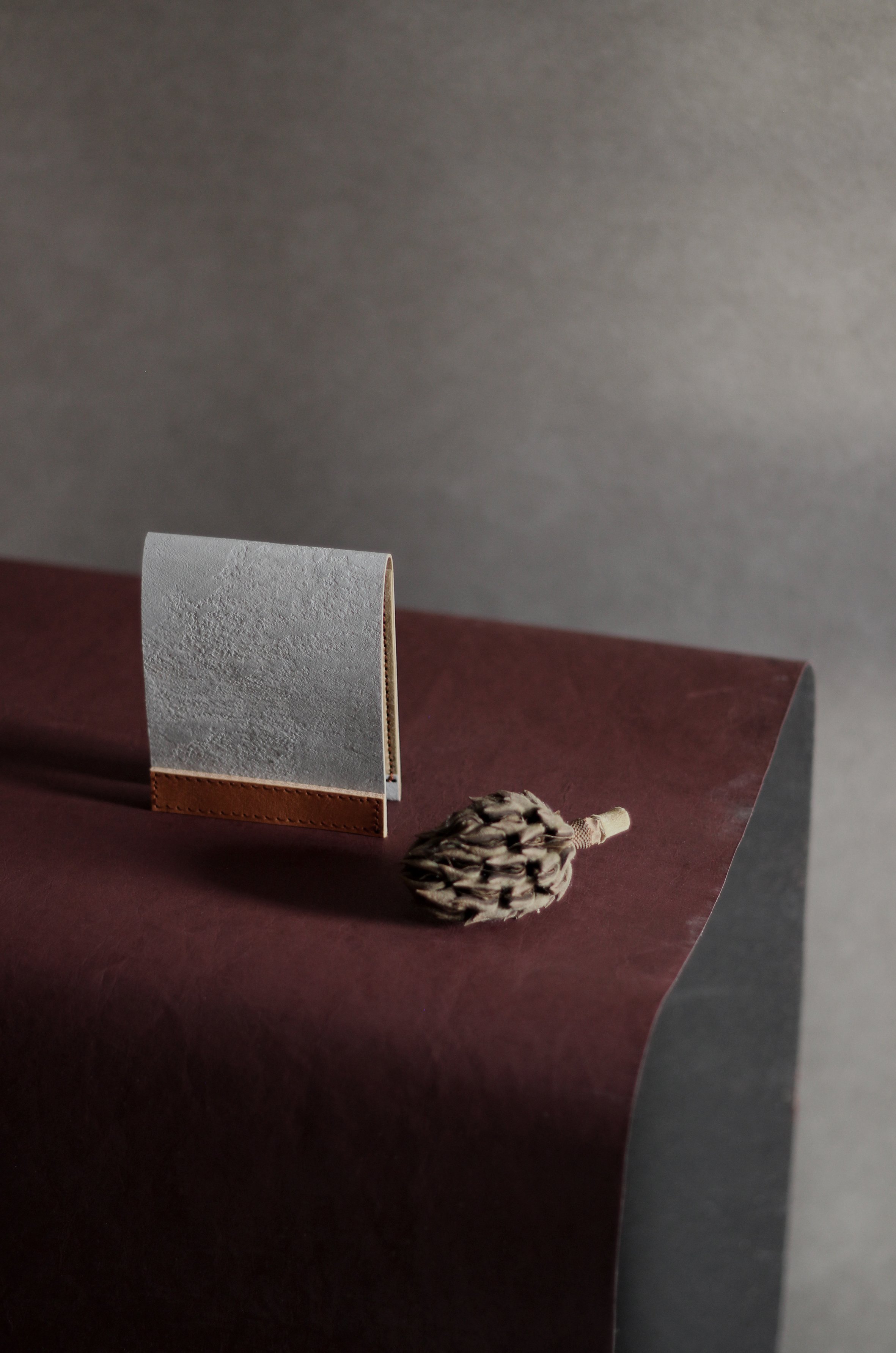 DECIMAL Concrete & Paper Card Case / Wallet
