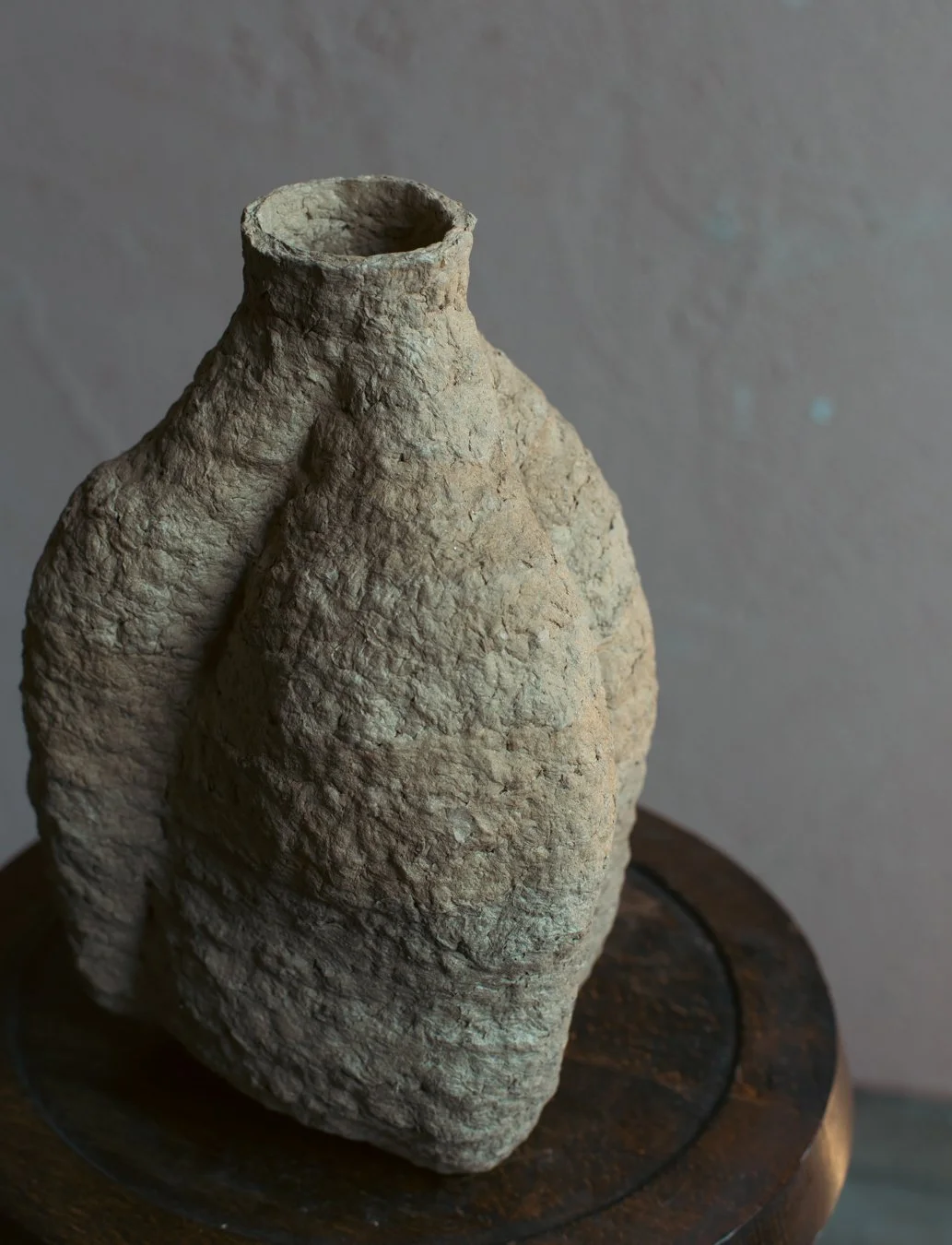 ADOBE Small no.5 Handmade Paper Pulp Sculpture